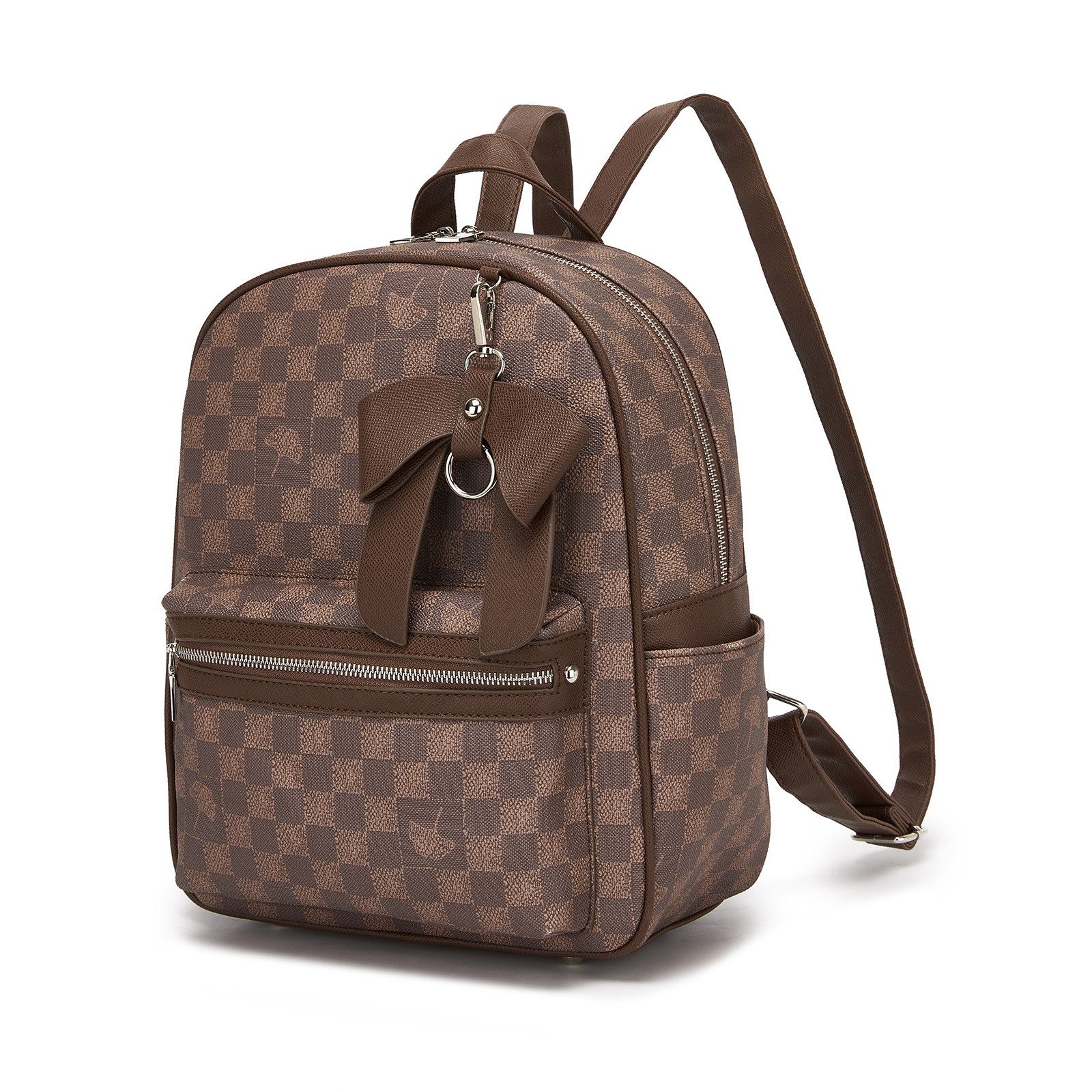 Miss Lulu Cityrucksack wasserdichte Mini Rucksacktasche für Arbeit Studium Reisen Einkauf