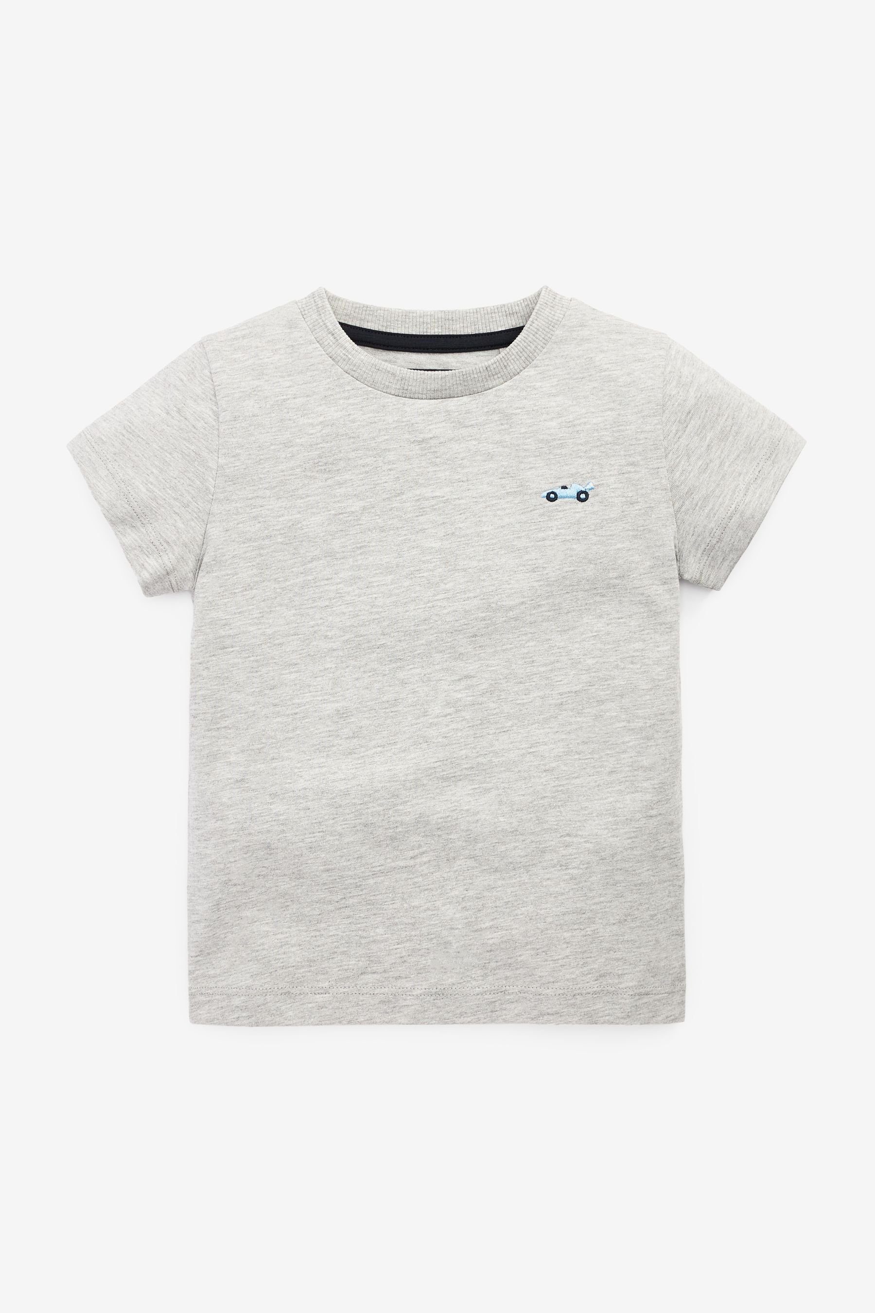 Next T-Shirt Kurzärmelige schlichte T-Shirts im 5er-Pack (5-tlg)
