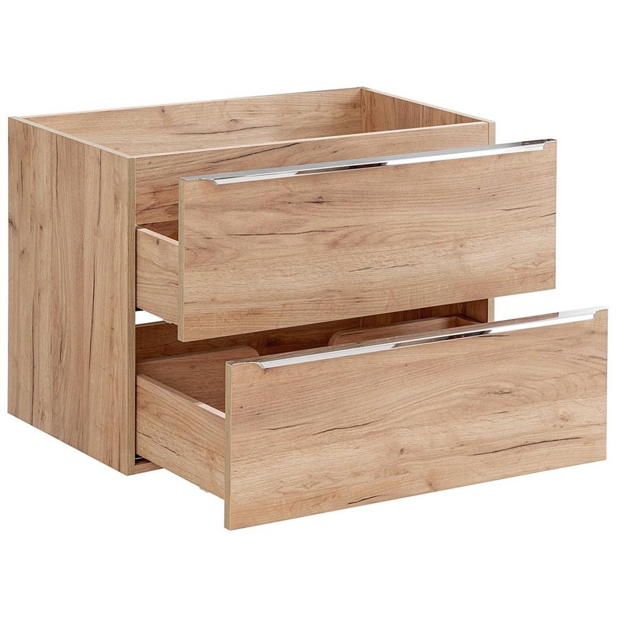 Lomadox Waschbeckenschrank TOSKANA-56 Waschtischunterschrank 80cm in günstig online kaufen