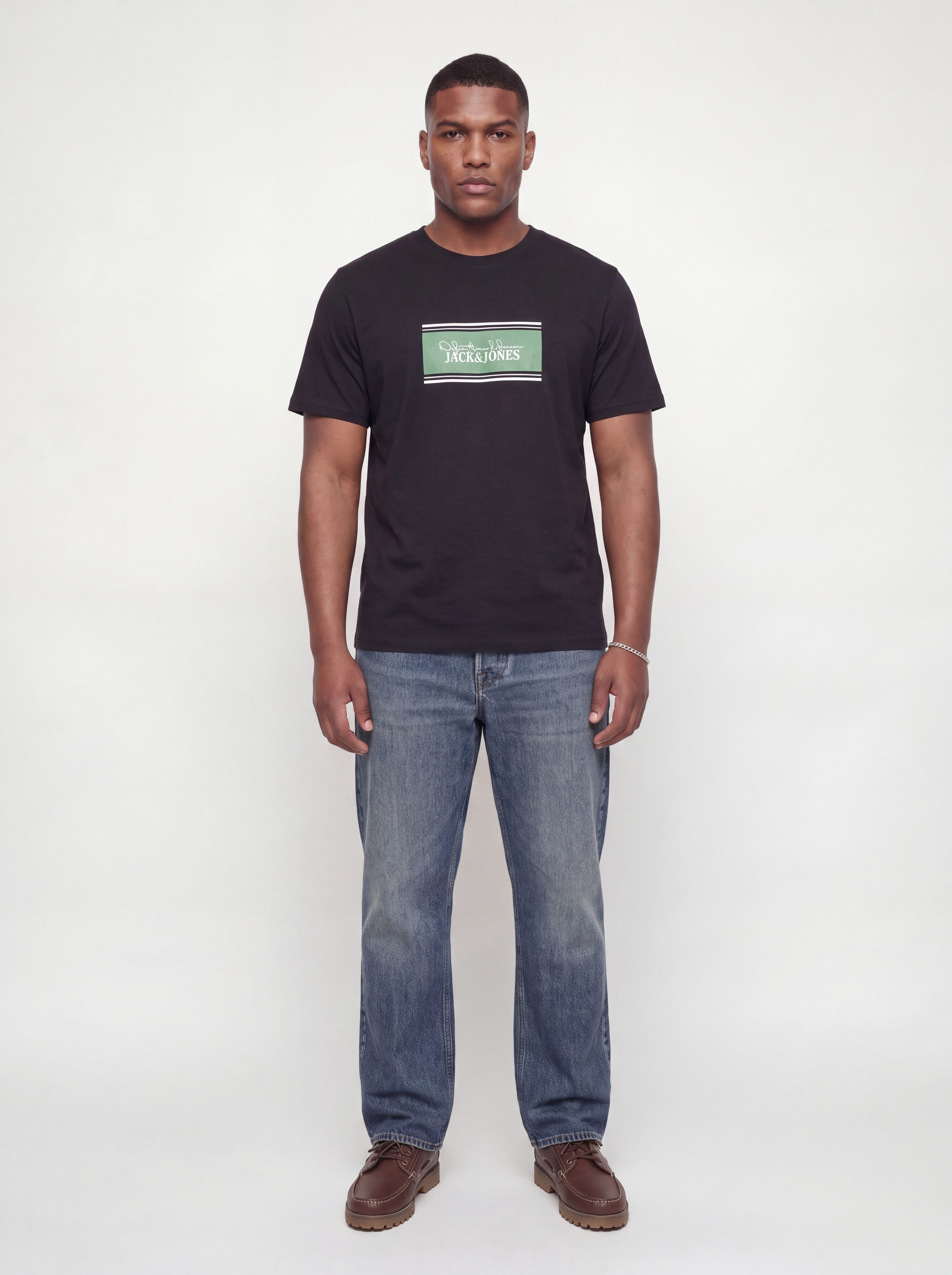 Jack & Jones PlusSize Rundhalsshirt JJBUSTER TEE SS CREW NECK BTS SN PLS Baumwolle, regular fit – Bild 2 von 5