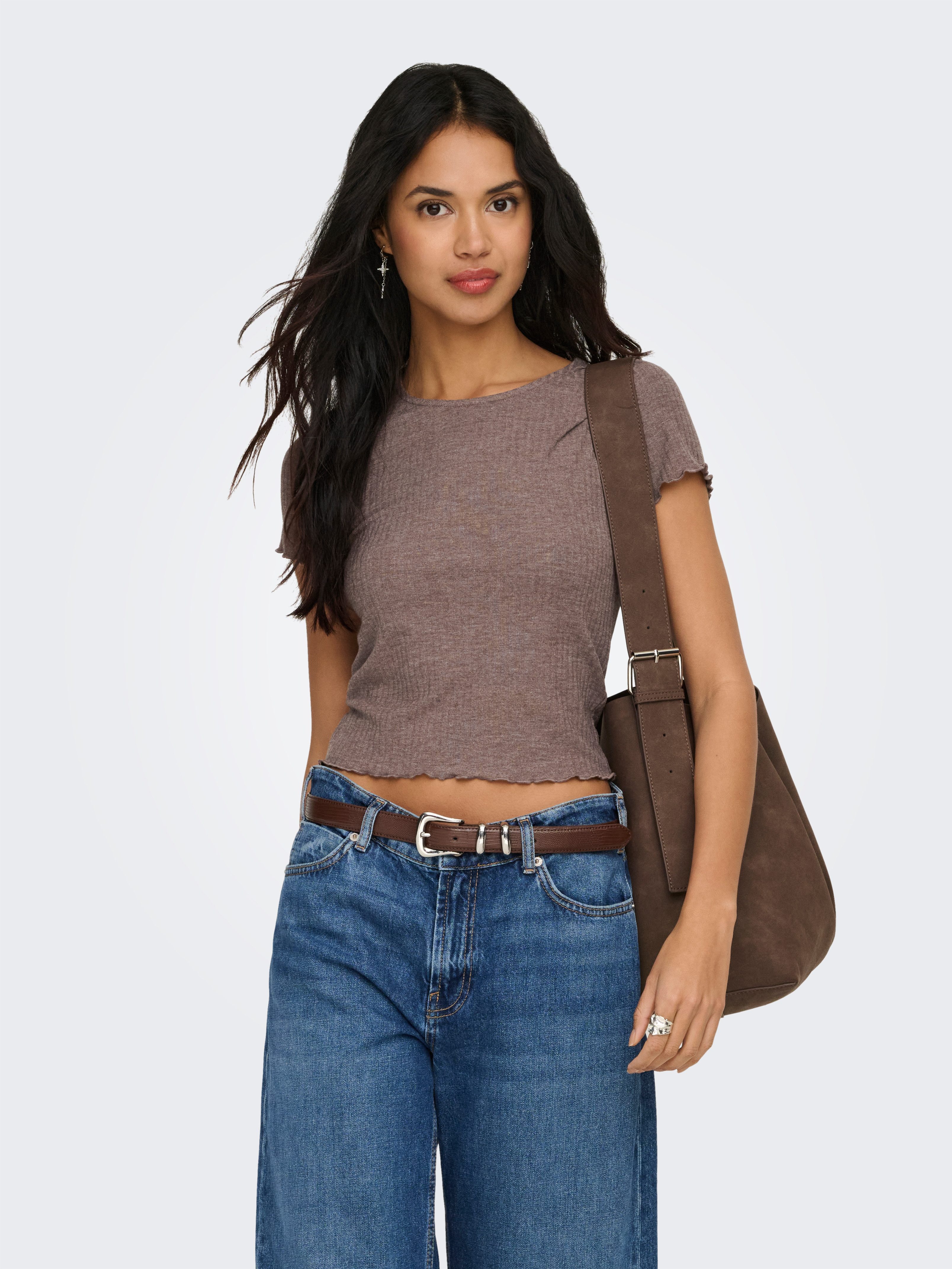 Rundhalsshirt ONLEMMA S/S SHORT TOP NOOS JRS