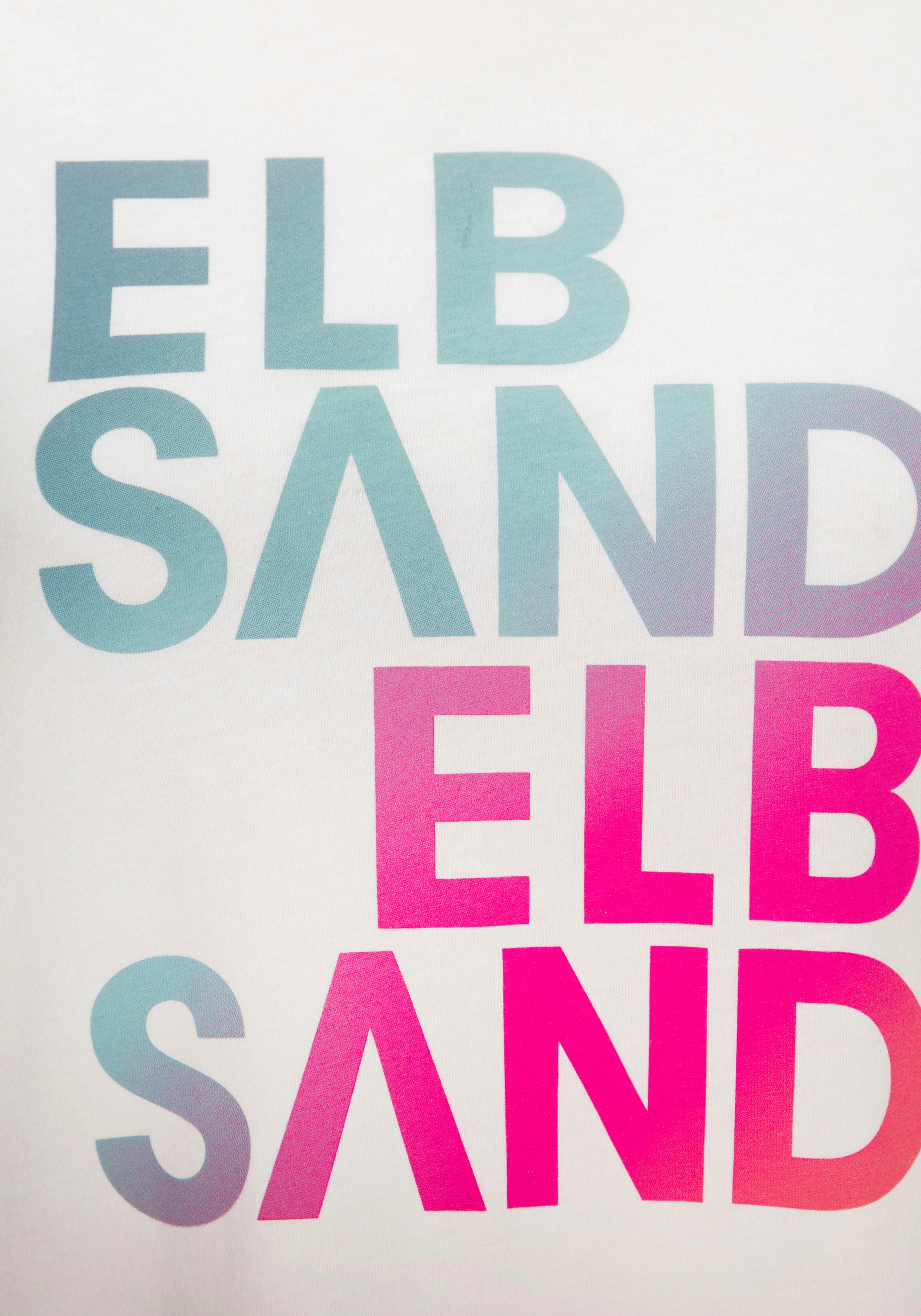 Elbsand T-Shirt Liv mit Logodruck – Bild 5 von 5