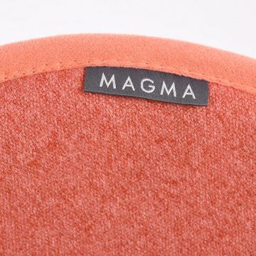 Magma Heimtex Stuhlkissen Magma Stuhlkissen FELT rund lachsfarbig 35x2cm