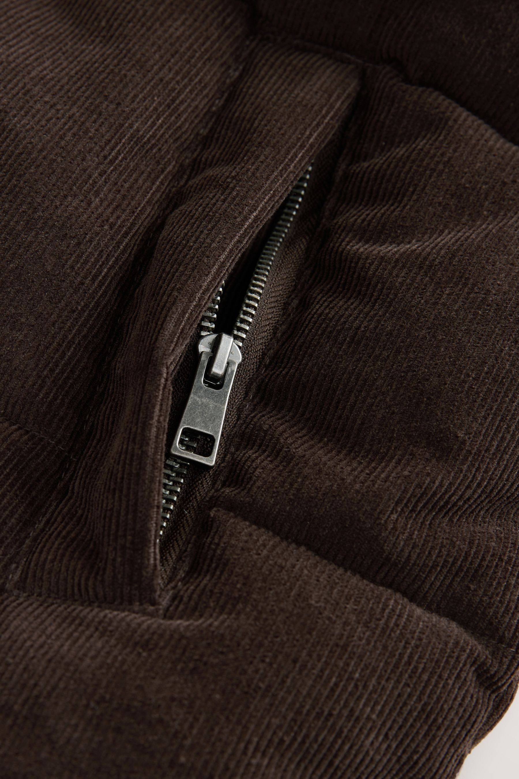 Next Winterjacke Pufferjacke aus Cord (1-St)