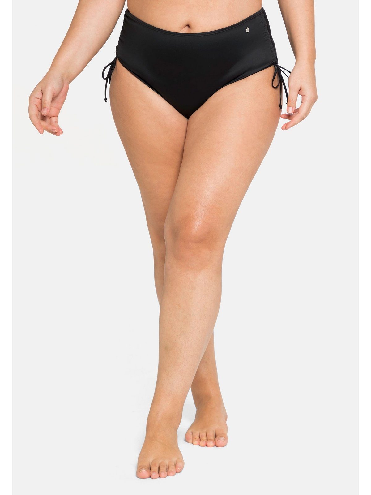 Sheego Bikini-Hose Große Größen mit Shaping-Effekt vorn, seitlich zu raffen