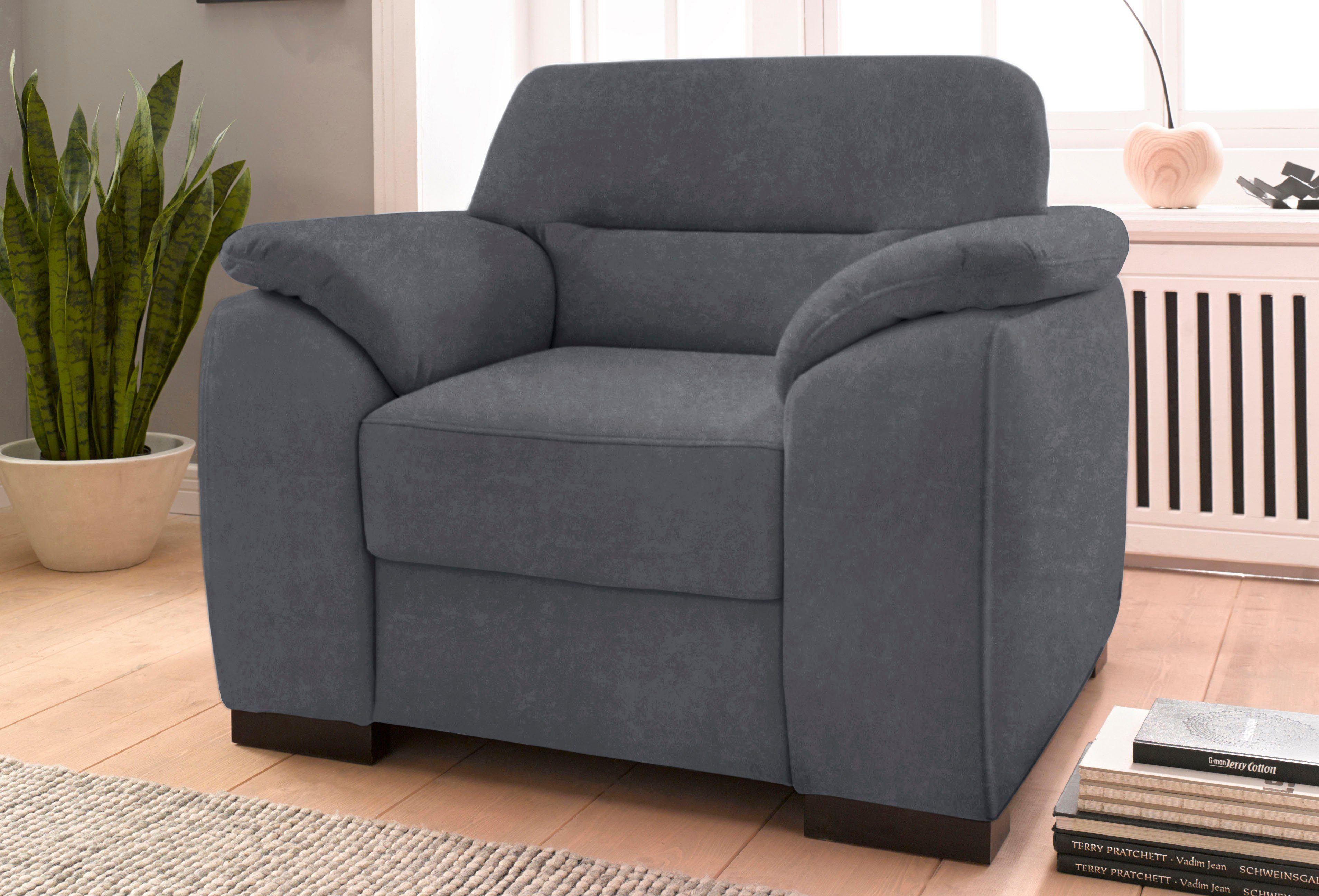sit&more Sessel Montego, mit Federkern günstig online kaufen