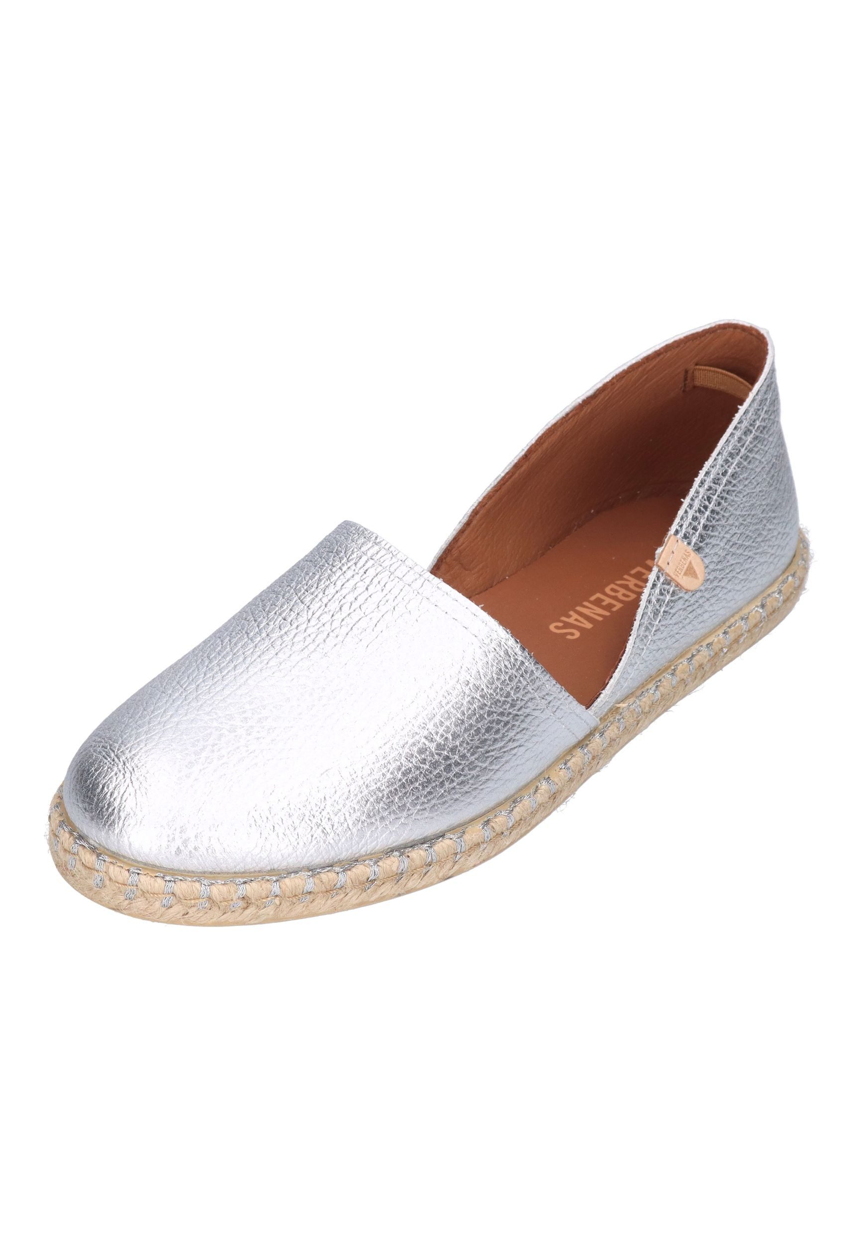 VERBENAS CARMEN Espadrille Nucleo Metal Gal Plata