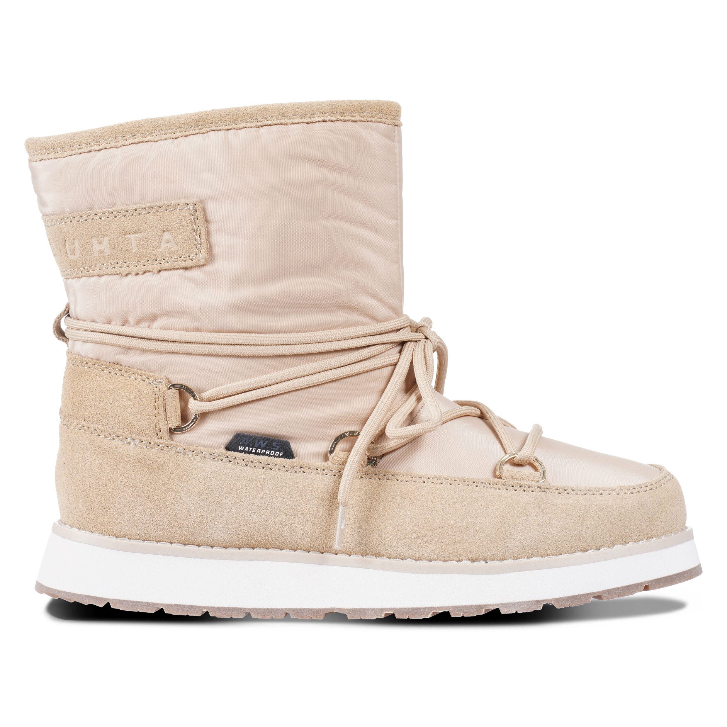 LUHTA NAUTTIVA MS Snowboots wasserdicht, gefüttert, mit Schnürung, mit Gummilaufsohle