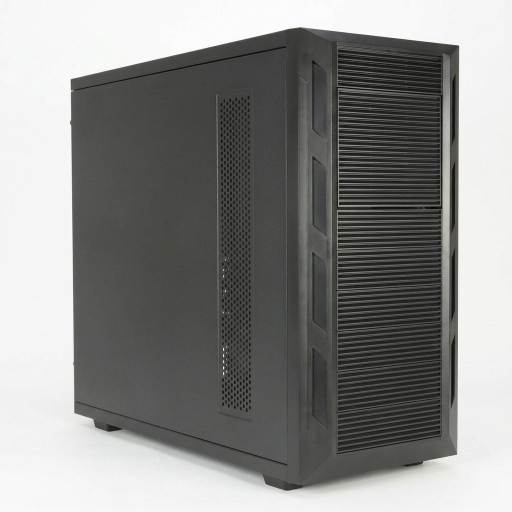 Inter-Tech PC-Gehäuse Inter-Tech Elektronik Handels Inter-Tech IPC Server T-9 Tower schwarz