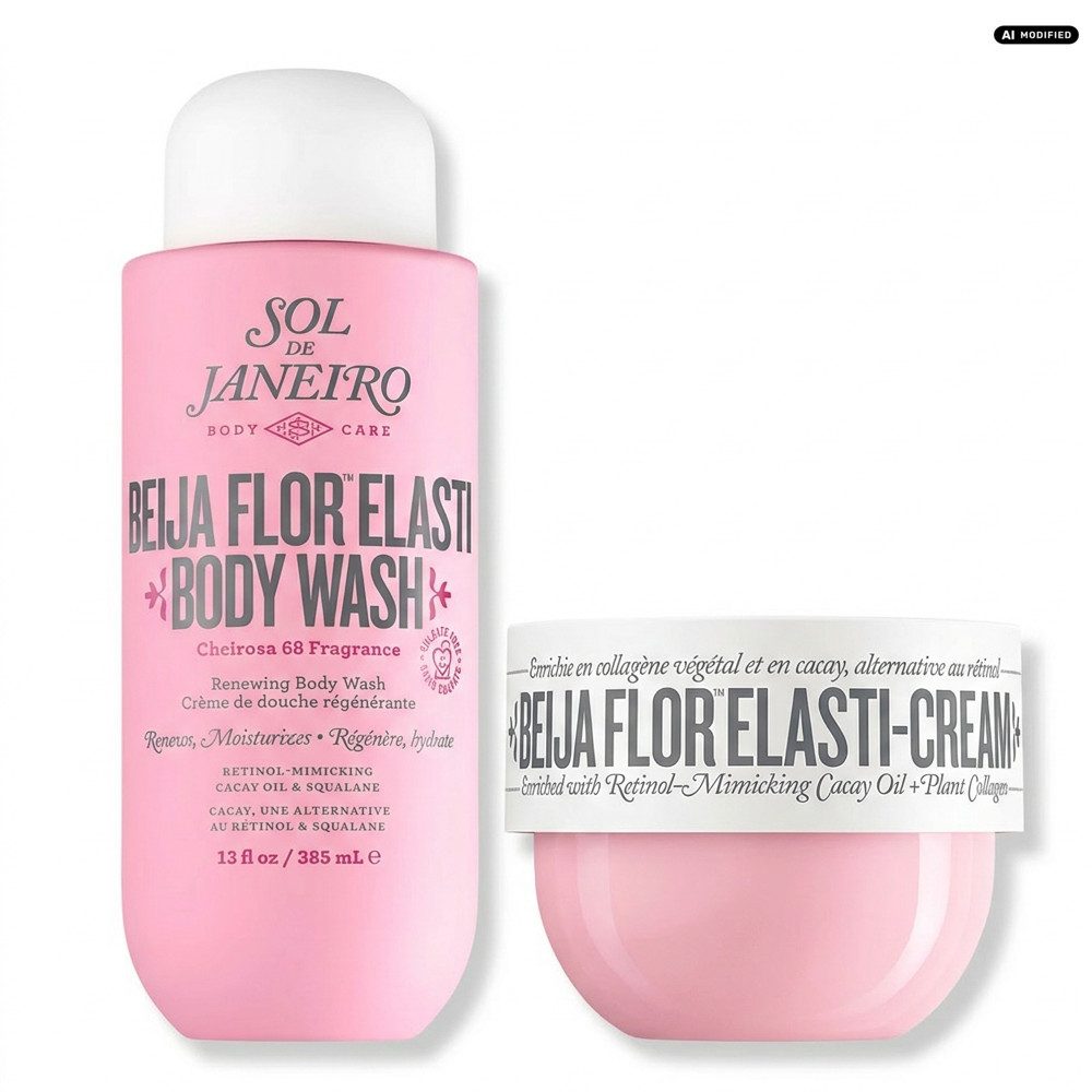 Sol de Janeiro Körperpflegemittel Sol de Janeiro Beija Flor Body Pflege Duo, Pflegendes Dusch- und Körpercreme-Set