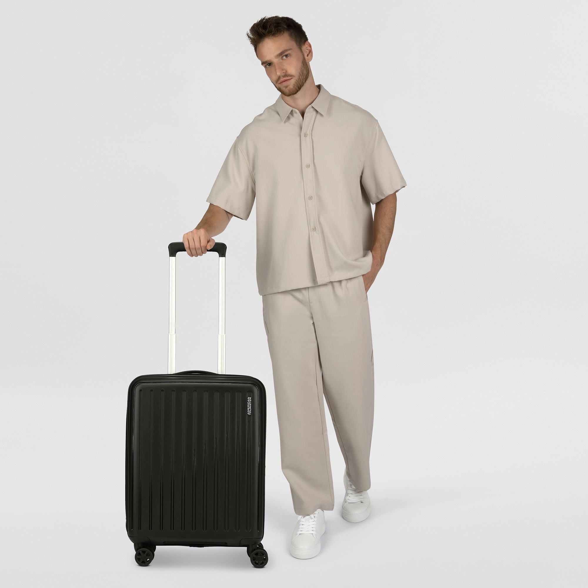 American Tourister® Handgepäck-Trolley Rejoy, 4 Rollen, Polypropylen