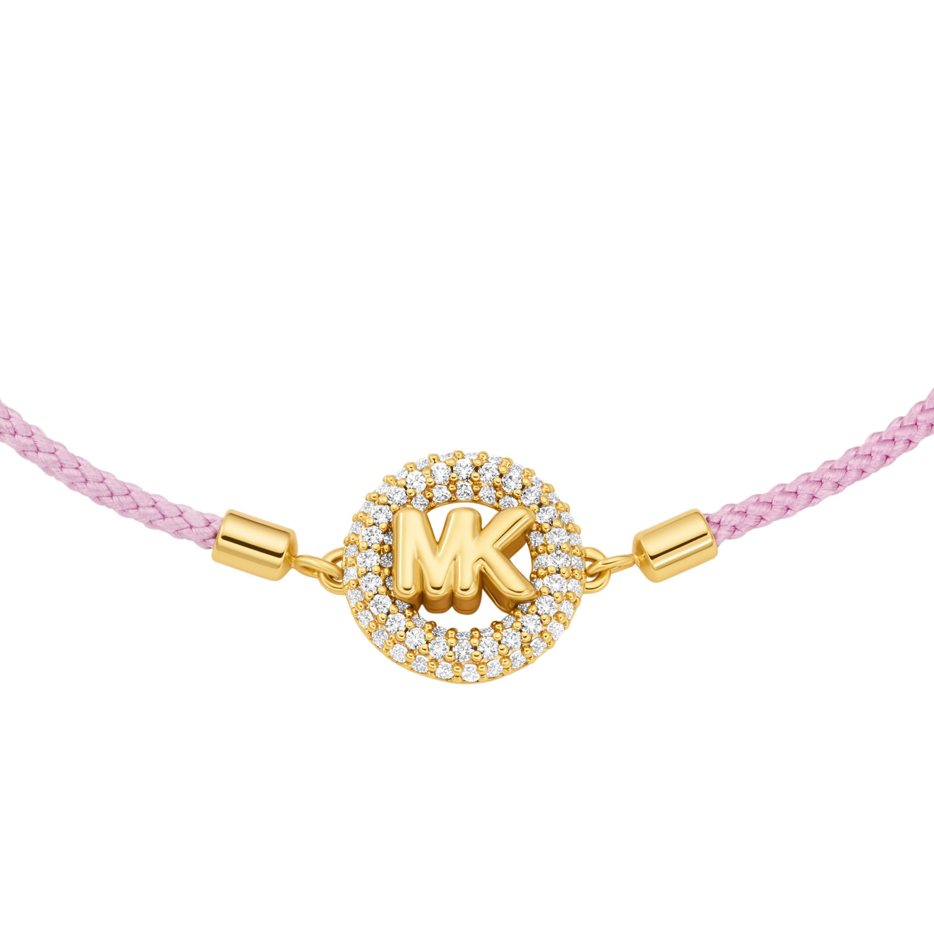 MICHAEL KORS Armband Schmuck Geschenk Metall Kordel Nylon Armschmuck Premium, mit Zirkonia (synth)
