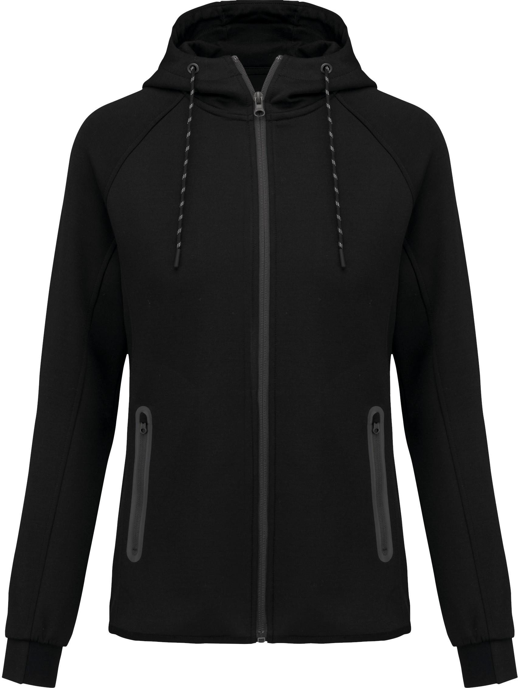 Kapuzensweatjacke Damen-Funktions- performance Hoodie