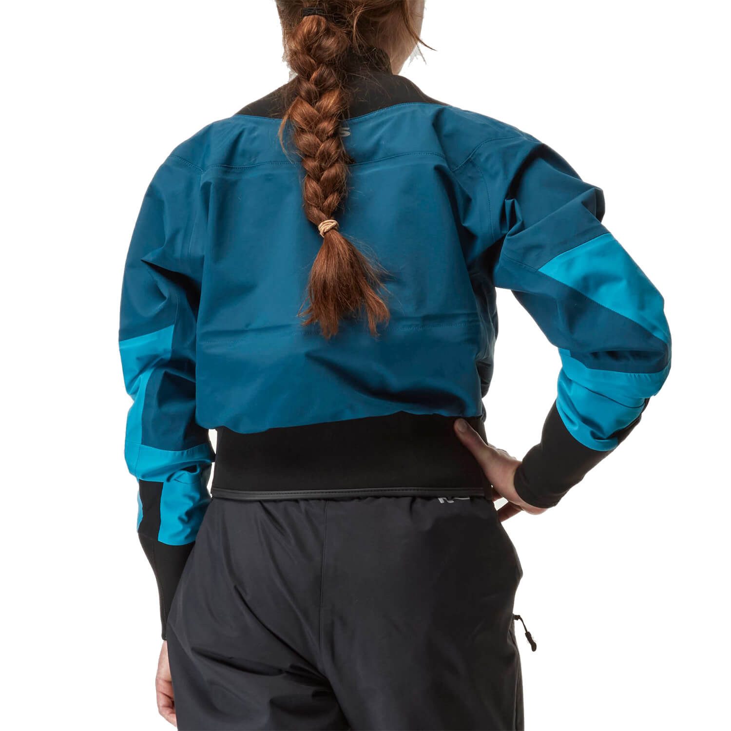 NRS Outdoorjacke NRS Dry Top Flux Trockenjacke Blau Damen