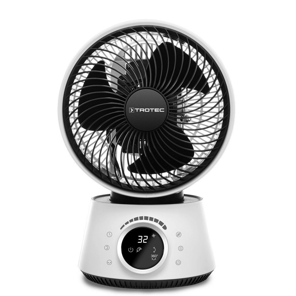 TROTEC Turboventilator 360°-Turbo-Ventilator TVE 100, 26 Watt Leistung, 32 Geschwindigkeitsstufen