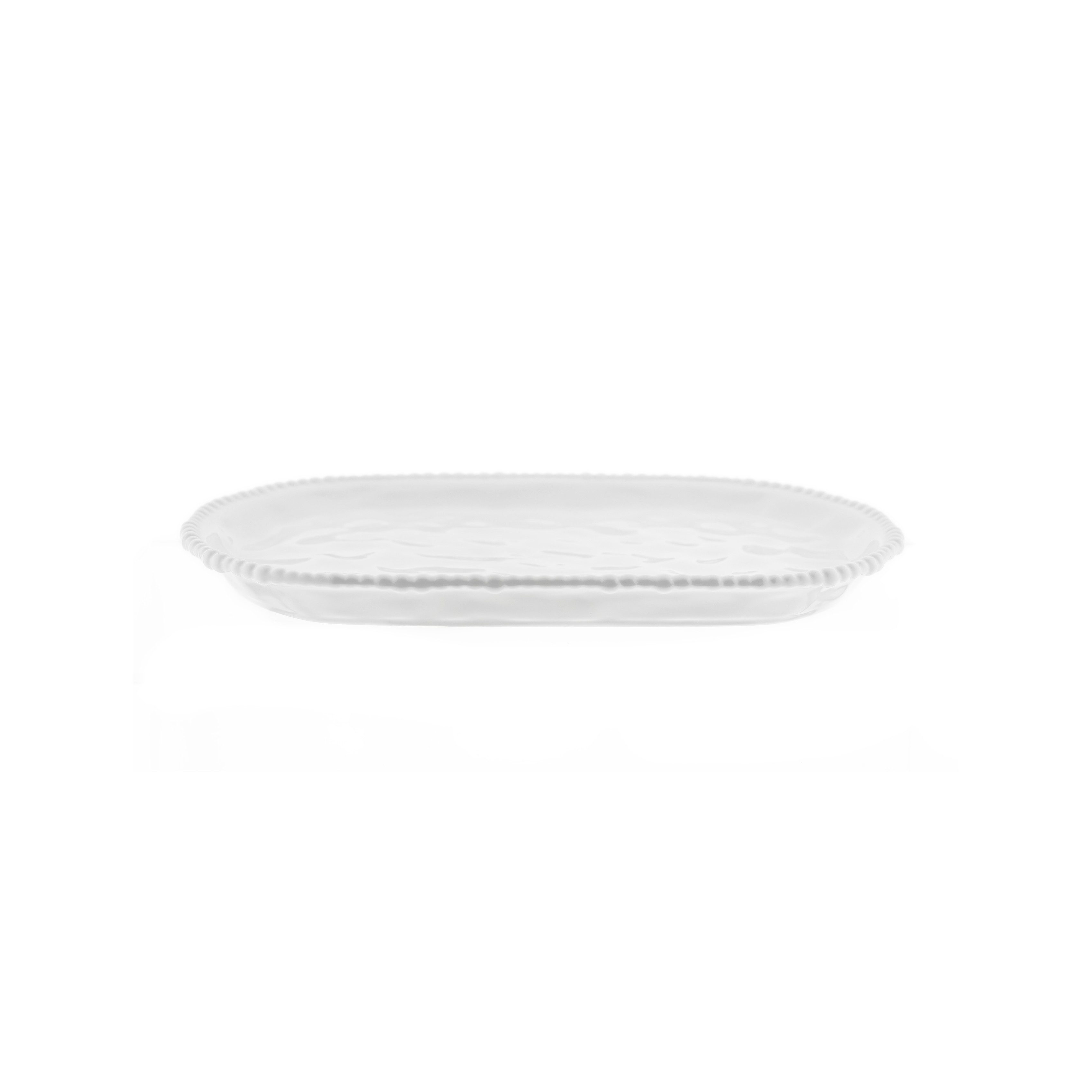 Almina Schale Pearly Servierschale aus hochwertigem Porzellan - Elegant & zeitlos, Porzellan, (Packung, 1-tlg)