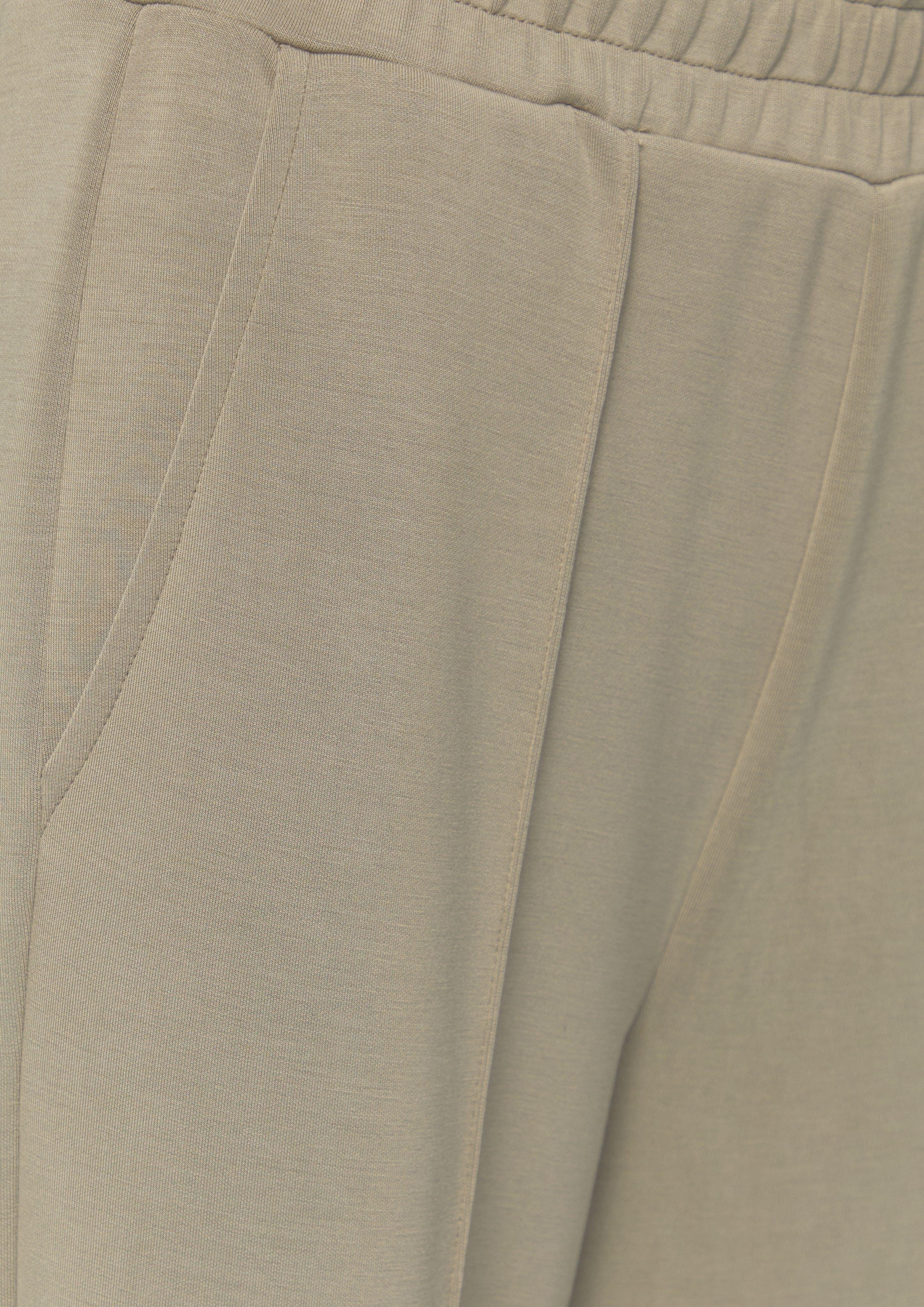 s.Oliver Stoffhose Wide-Leg-Hose aus Modalmix Gummizug günstig online kaufen