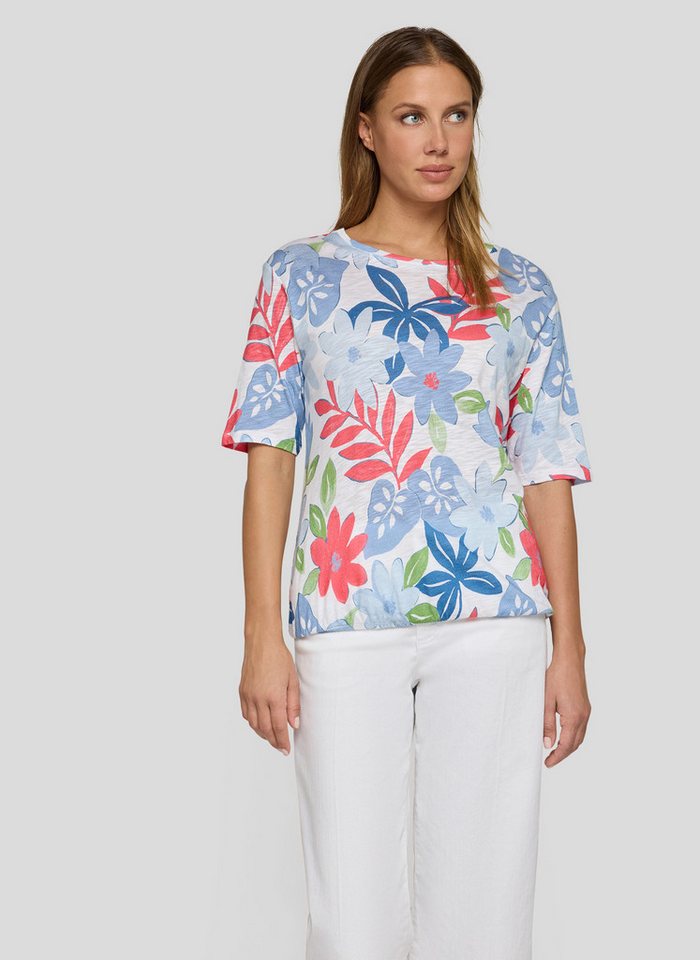 Rabe T-Shirt mit Print