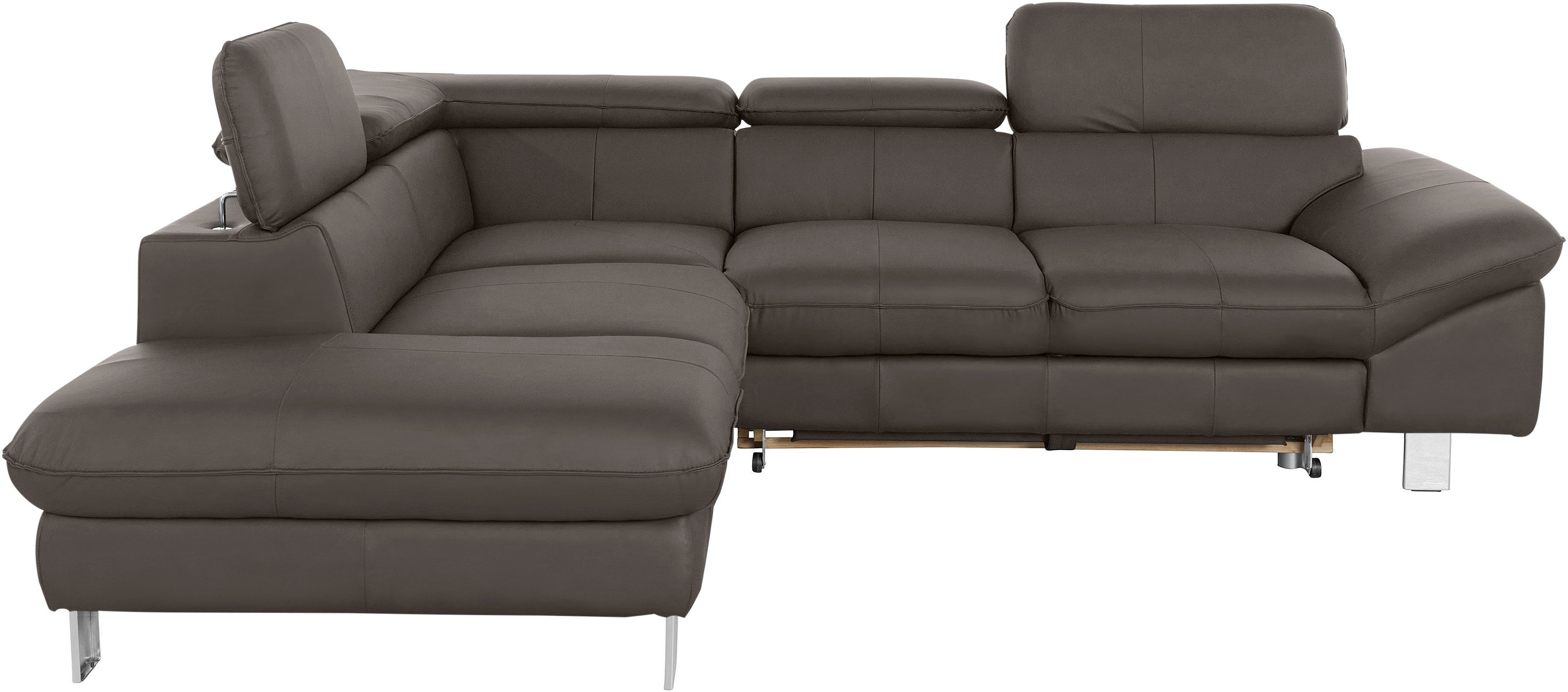 COTTA Ecksofa Driver L-Form, mit Kopfteilverstellung, günstig online kaufen