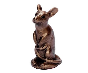 Brillibrum Dekofigur Dekofigur Maus Bronze Skulptur Mäuschen Handarbeit