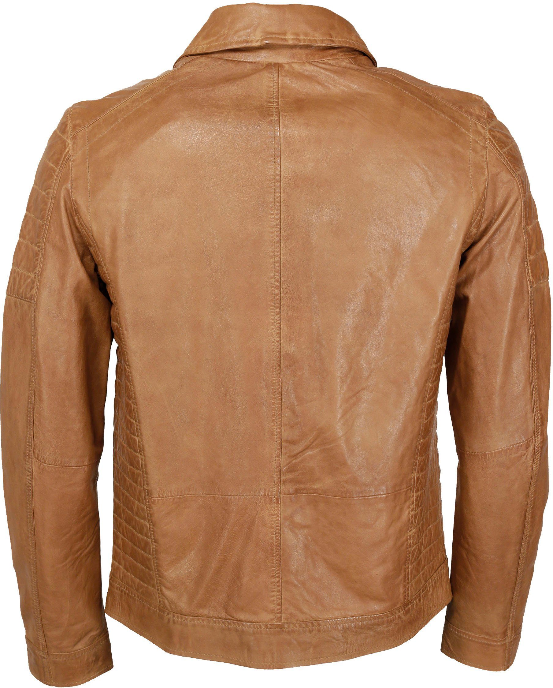 Maze Bikerjacke cognac