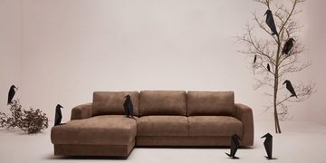 andas Ecksofa Hobro L-Form, in 3 Bezugsqualitäten in vielen Farben, Design by Morten Georgsen