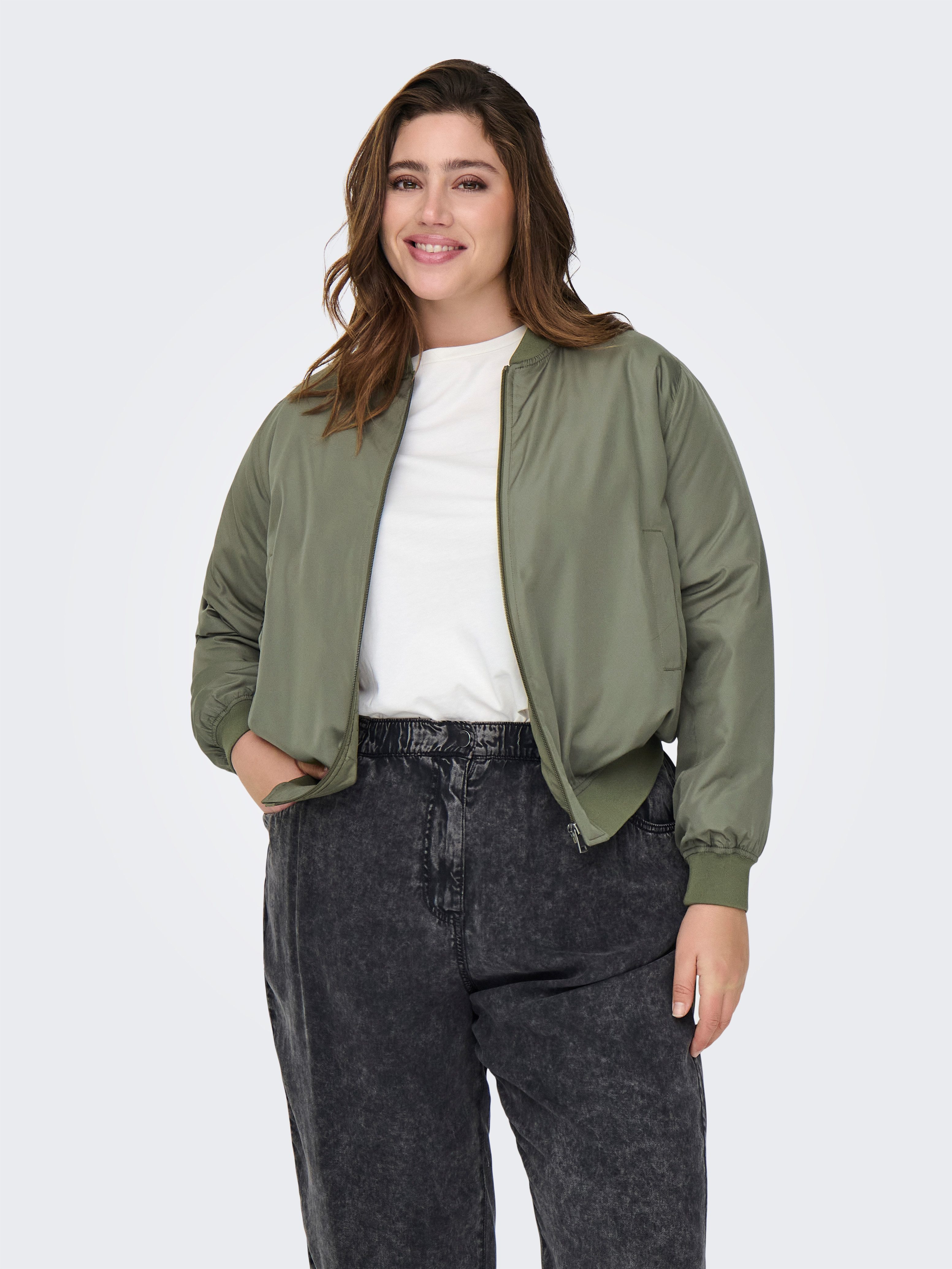 ONLY CARMAKOMA Bomberjacke CARALMA BOMBER OTW