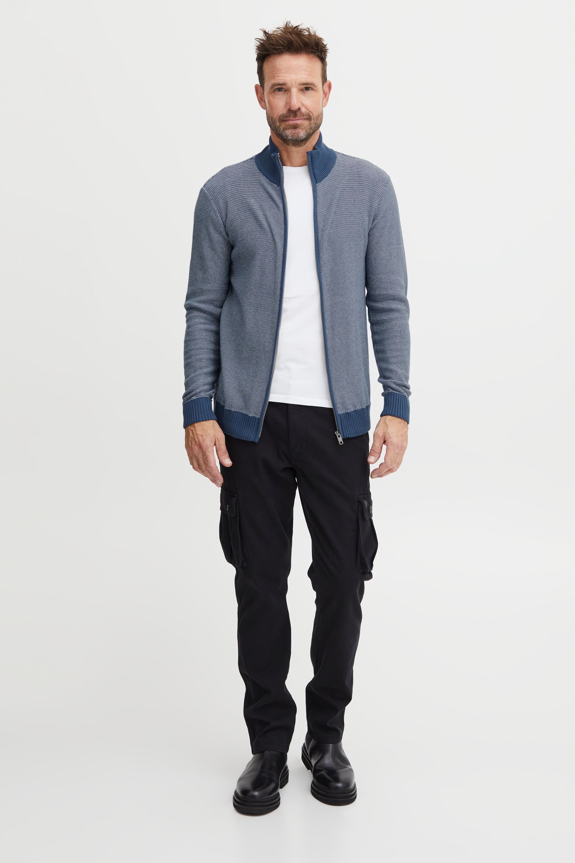 FQ1924 Strickjacke FQLewis Modischer Pullover