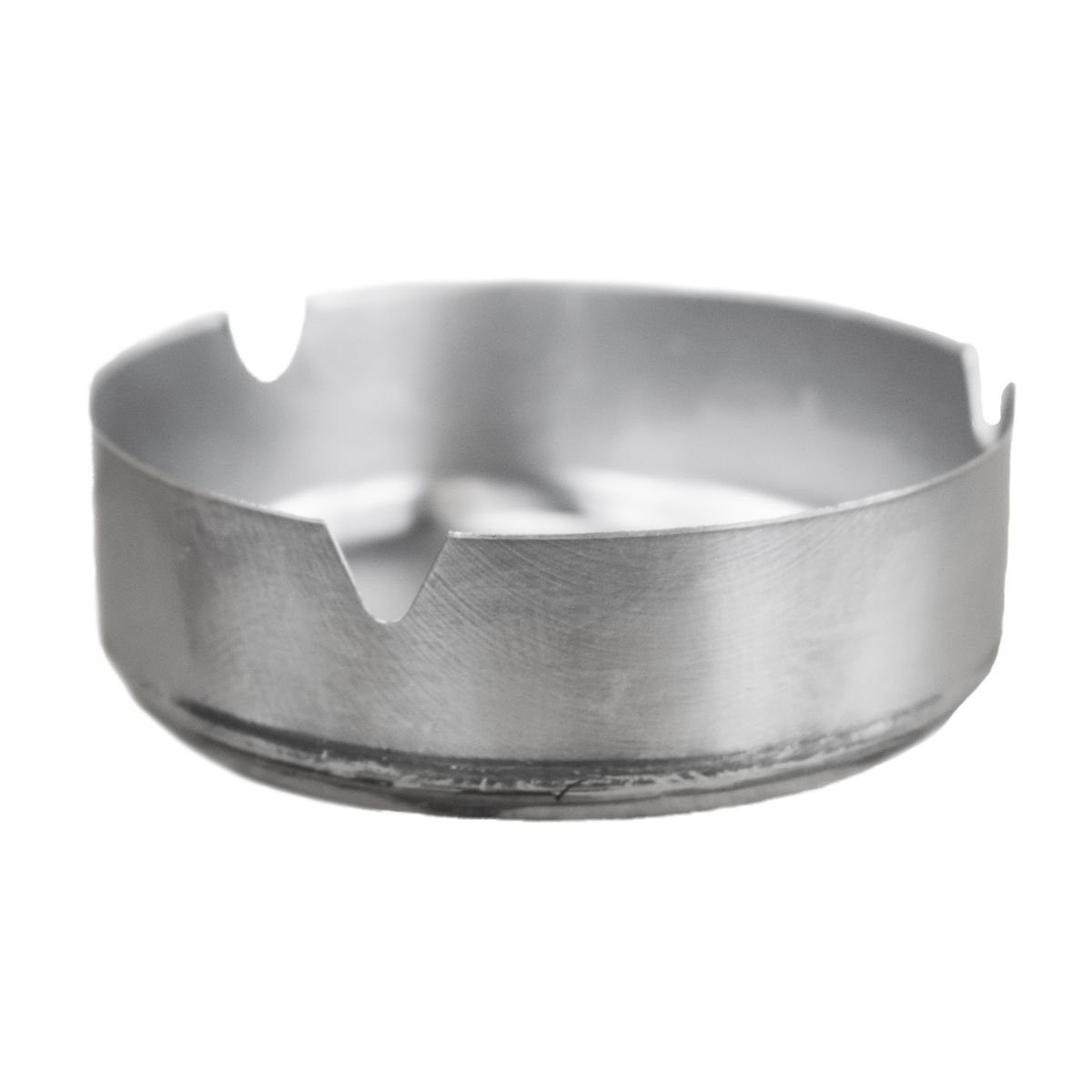 geeignet Marabellas aus Spülmaschinen Silber 3er-Set, Aschenbecher für Stahl Aschenbecher ca.10cm Metallaschenbecher Shop Blech