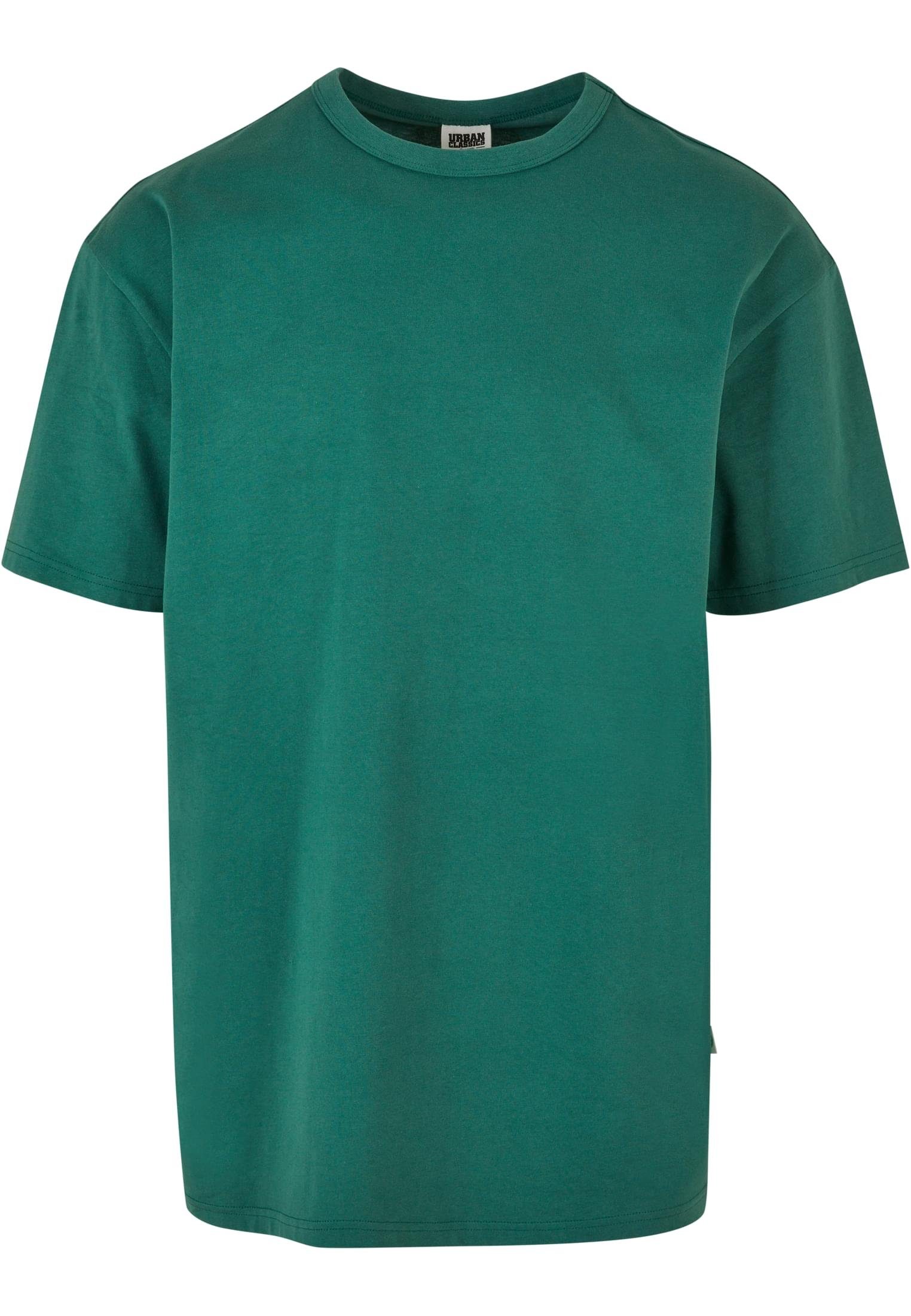 URBAN CLASSICS T-Shirt Herren Organic Basic leaf (1-tlg) Tee