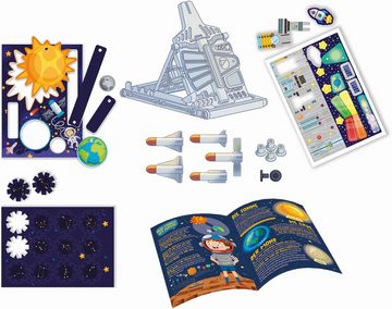 Clementoni® Experimentierkasten Galileo, Entdecke die Welt der Astronauten, Made in Europe