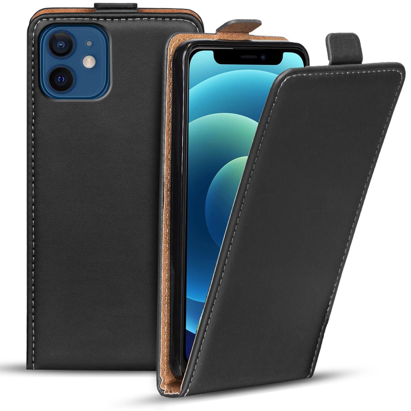 CoolGadget Handyhülle Flip Case Handyhülle für Apple iPhone 12 Mini 5,4 Zoll, Hülle Klapphülle Schutzhülle Flipstyle Cover Tasche