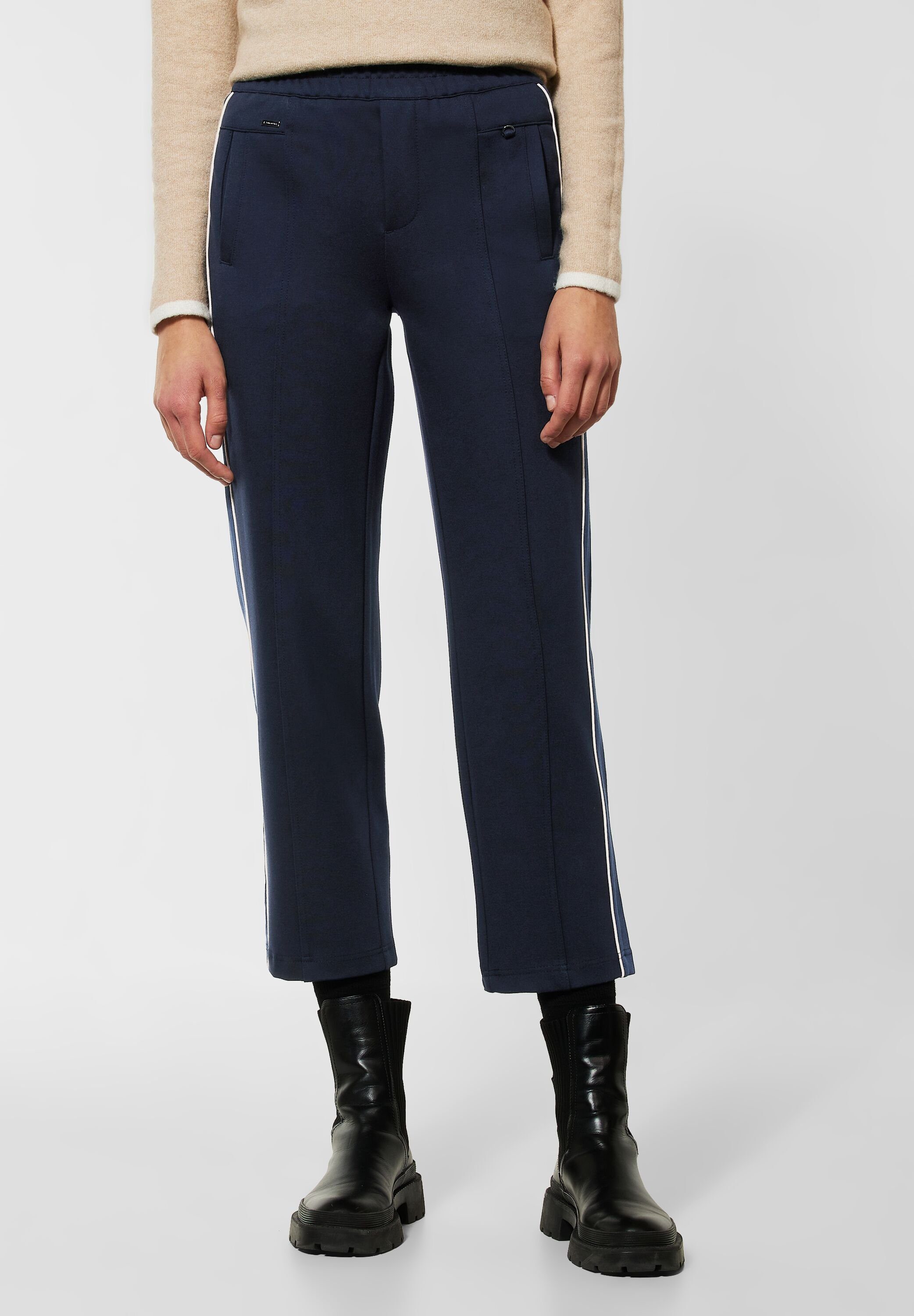 STREET ONE Stoffhose Middle Waist günstig online kaufen