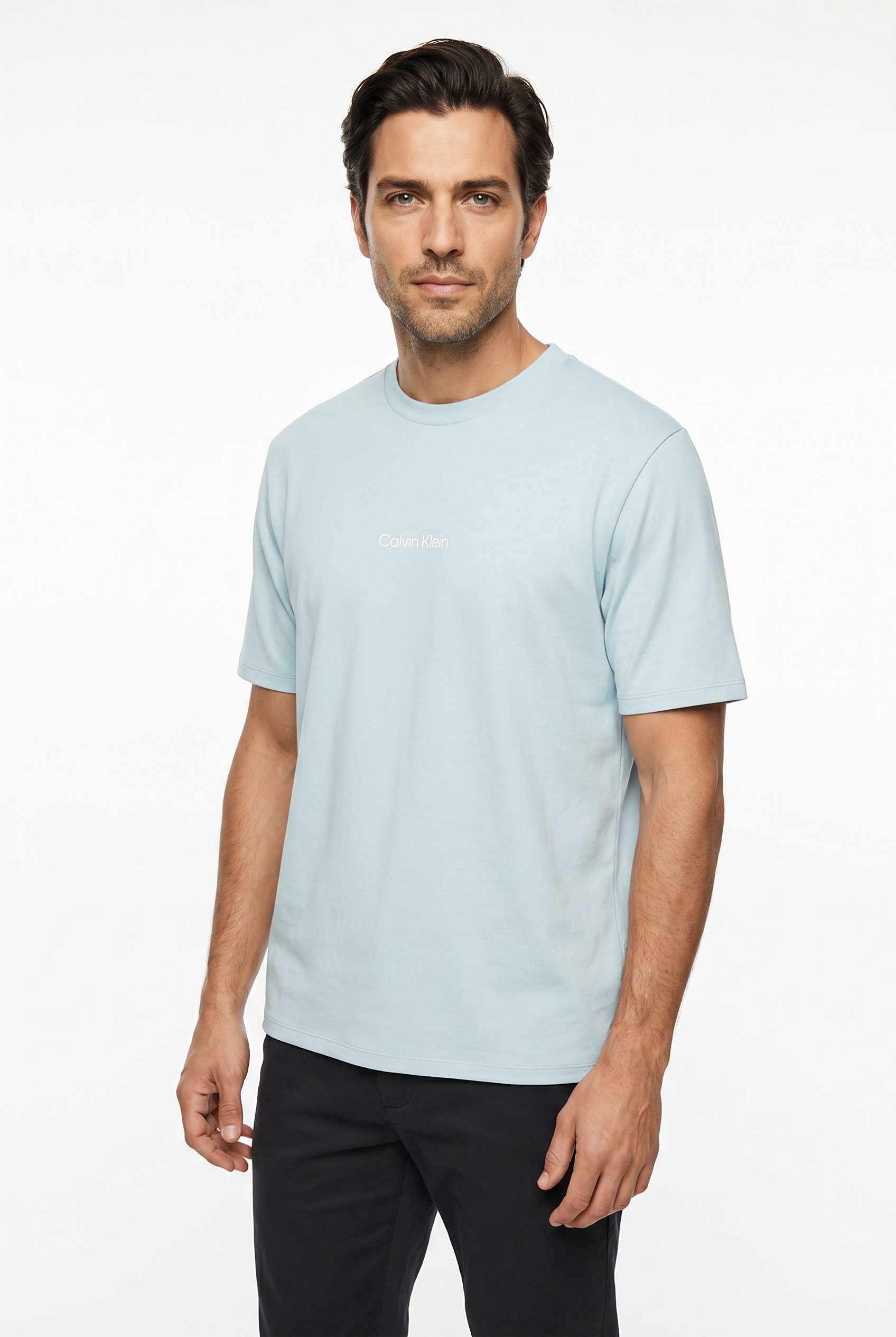 Calvin Klein Swimwear T-Shirt Regular fit mit Rundhalsausschnitt