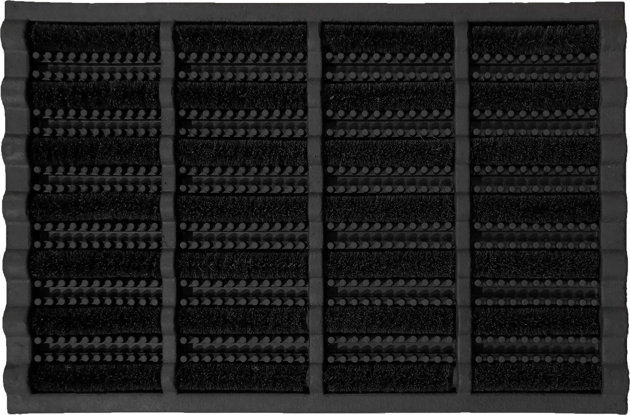 Andiamo Schuhabtropfschale Fußmatte Robusta 40 x 60 cm schwarz