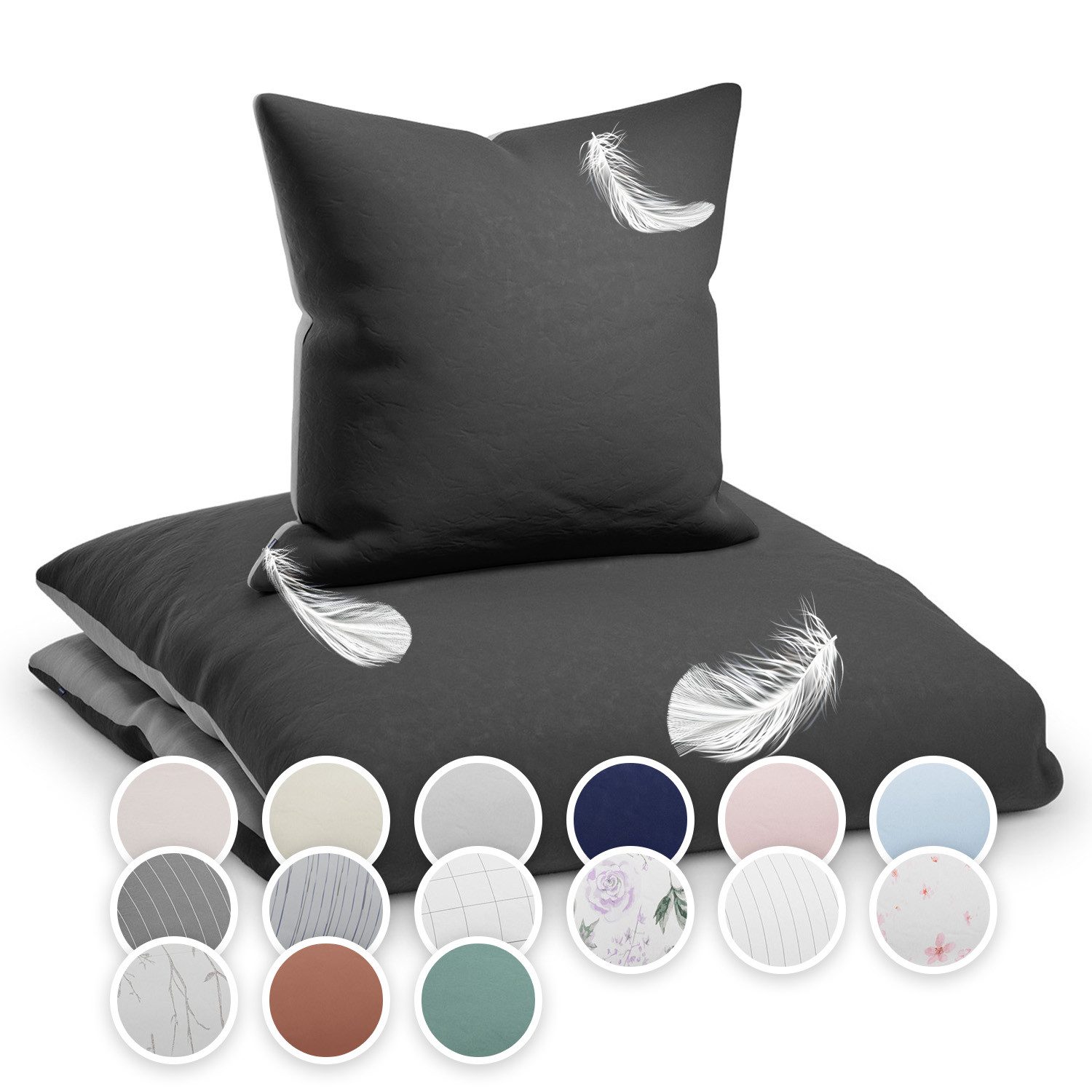 sleepwise Bettwäsche Soft Wonder-Edition Bettwäsche, Mikrofaser-Fleece, 2 teilig – Bild 3 von 5