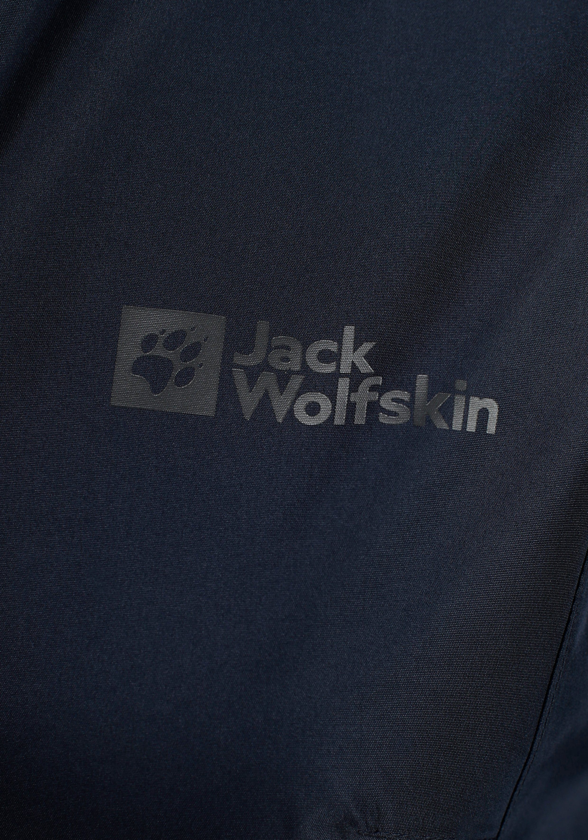 TOCORA Funktionsjacke night JACKET Wolfskin Winddicht Jack blue & Wasserdicht & Atmungsaktiv WOMEN