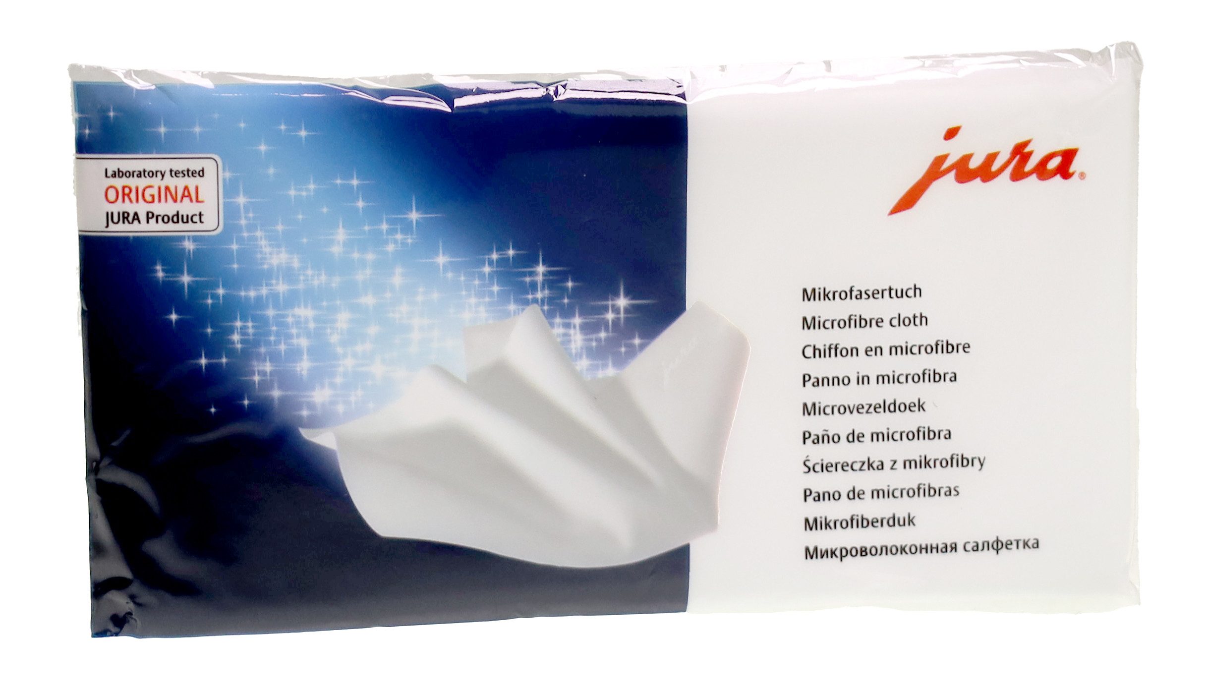 Jura 69457 Mikrofasertuch zur Reinigung von Kaffeevollautomaten Adapter