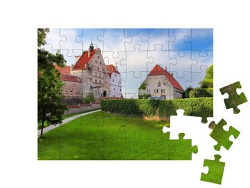 puzzleYOU Puzzle Burg Trausnitz in Landshut, Bayern, 48 Puzzleteile, puzzleYOU-Kollektionen