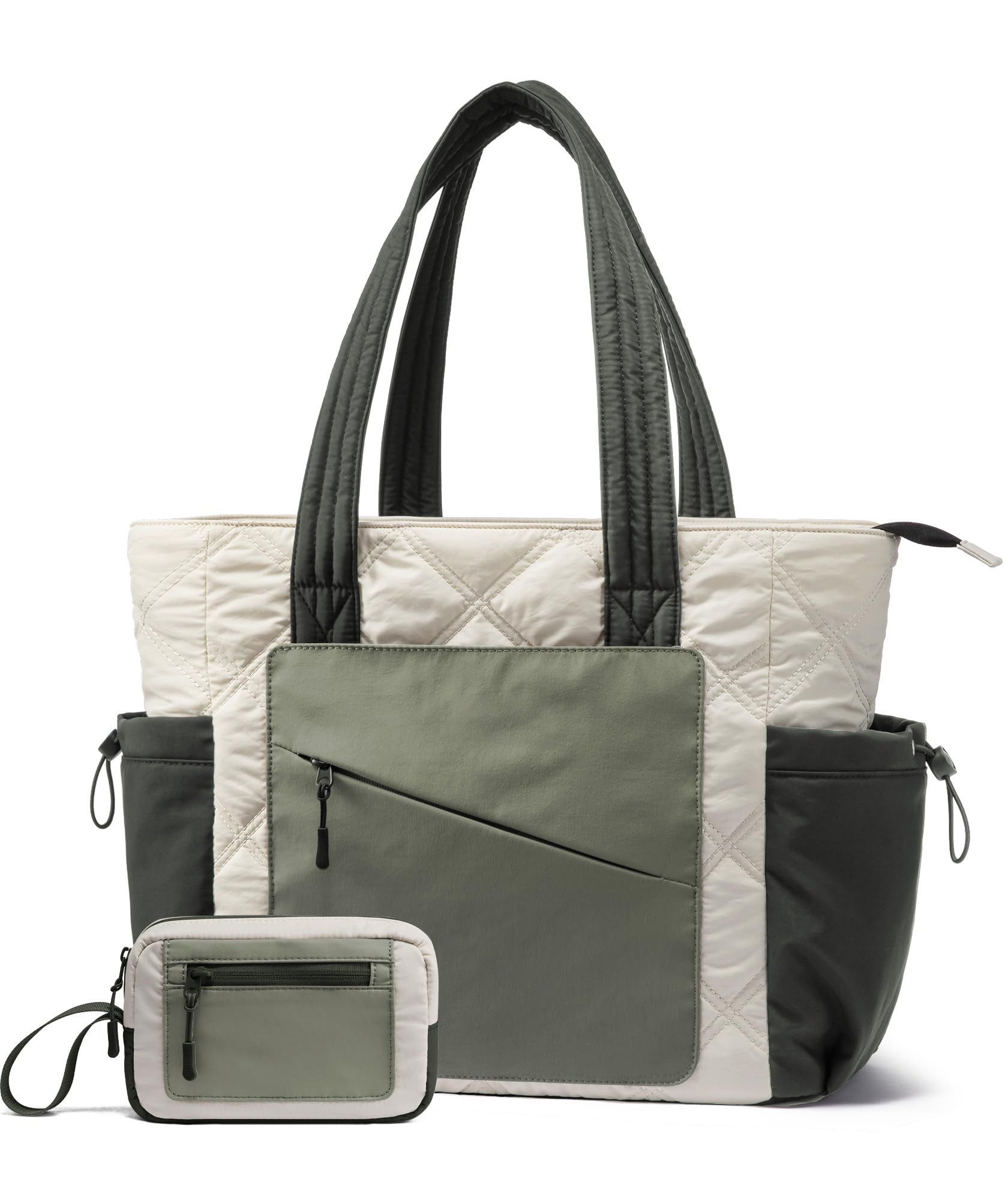 Zaewry Umhängetasche Shopper Tasche Damen Groß, Arbeitstasche Leicht Handtasche, Laptoptasche Schultasche, Bürotasche Lehrertasche