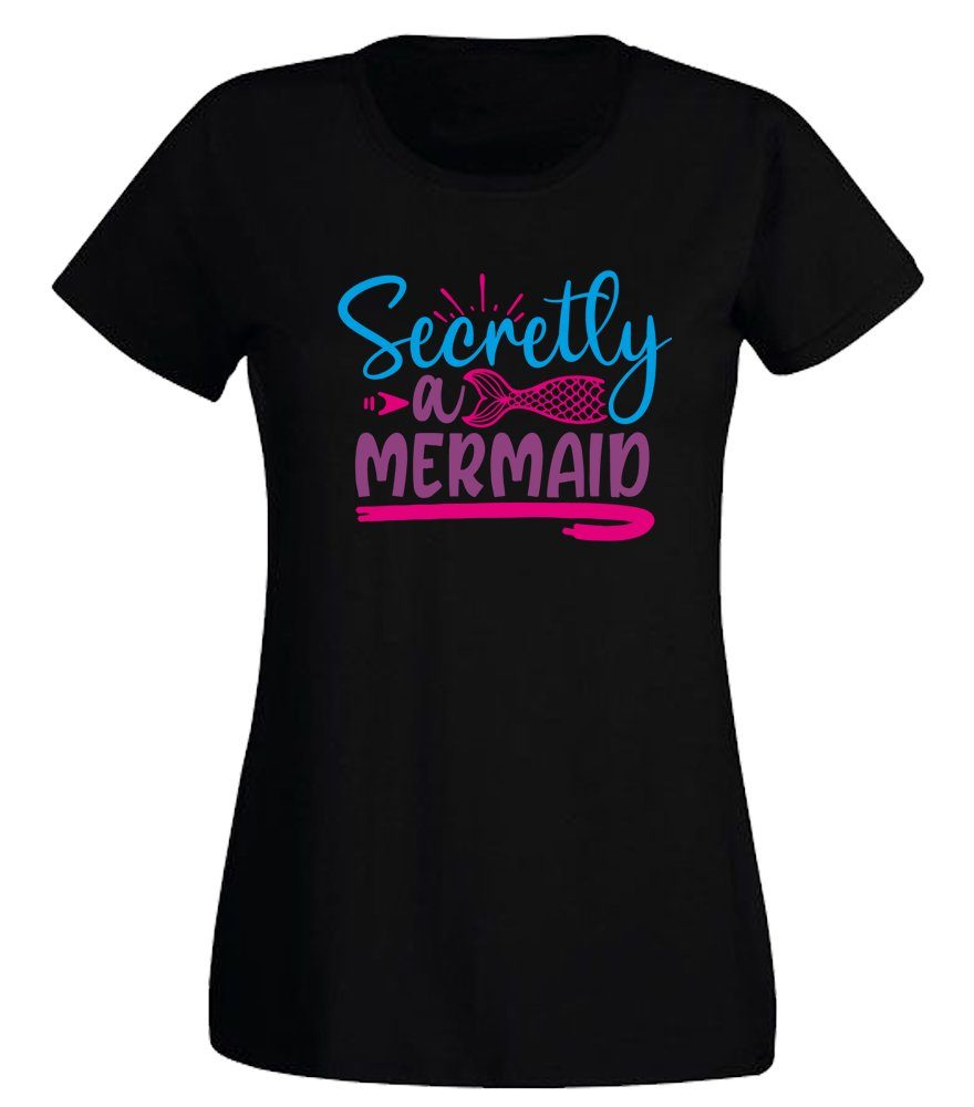 G-graphics T-Shirt Secretly a Mermaid (Heimlich eine Meerjungfrau) Slim-fit günstig online kaufen