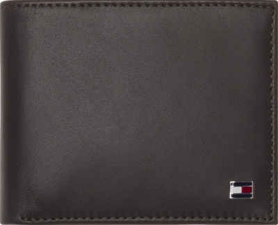 Tommy Hilfiger Geldbörse ETON MINI CC WALLET, aus Leder, im kleinen Format