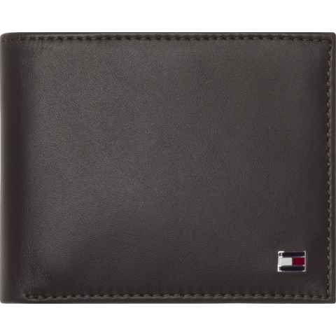 Tommy Hilfiger Geldbörse ETON MINI CC WALLET, aus Leder, im kleinen Format