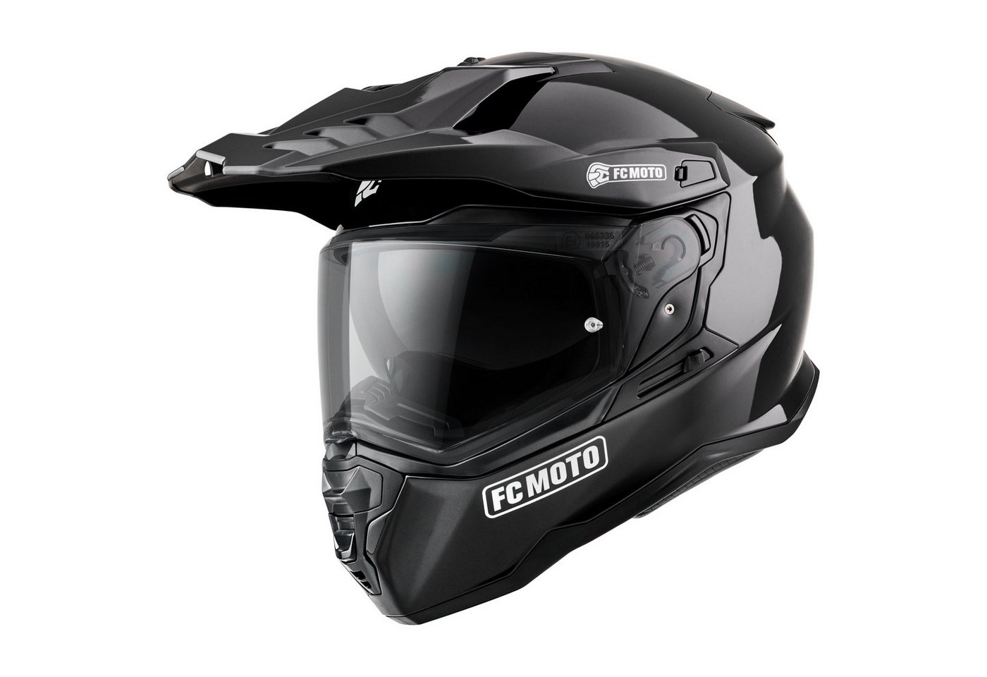 FC-Moto Motocrosshelm XP-22S Enduro Helm, Vorbereitet Für Pinlockscheibe,herausnehmbares Innenfutter,integr
