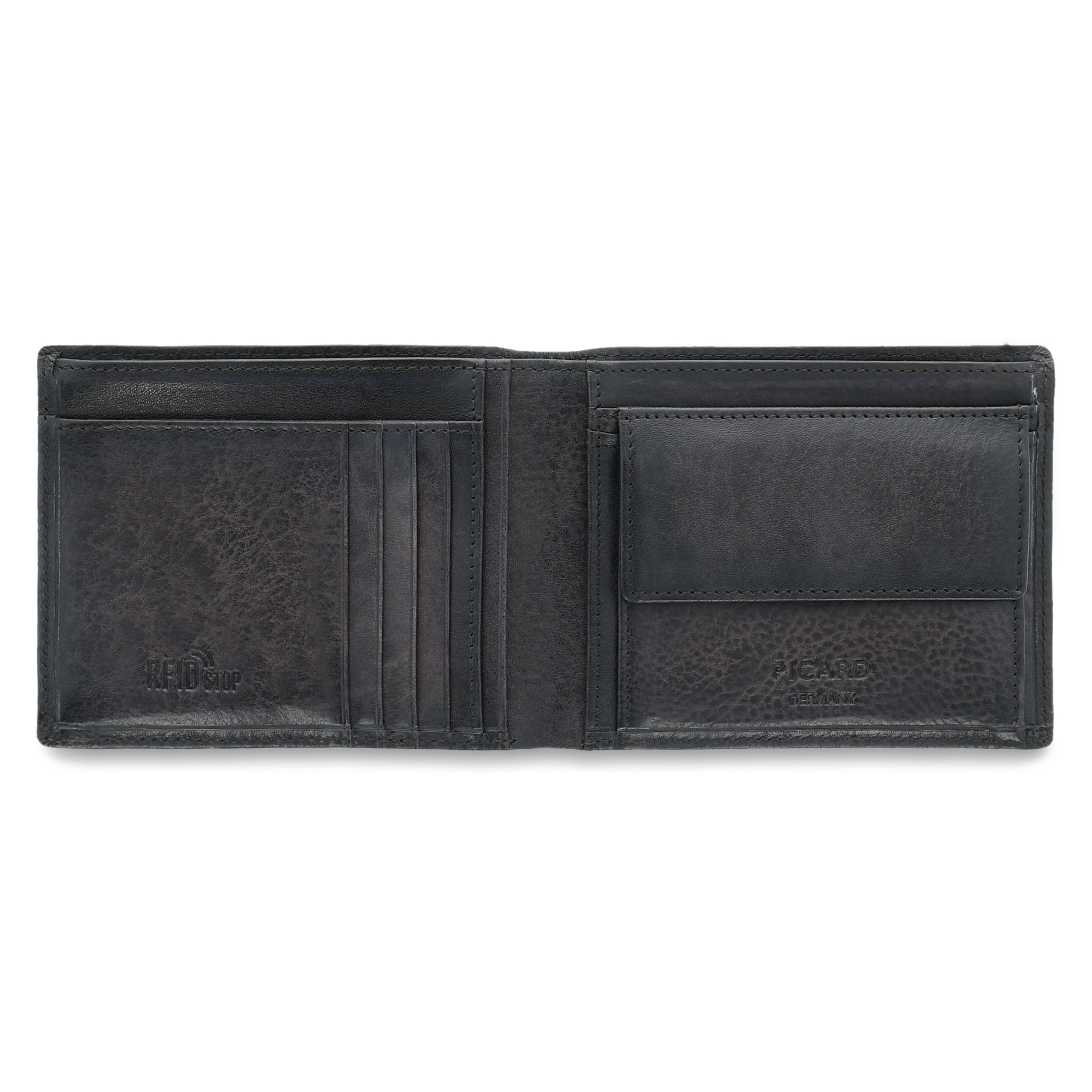 Picard Geldbörse PICARD Portemonnaie Hans aus Echtleder (1-tlg., Hans)