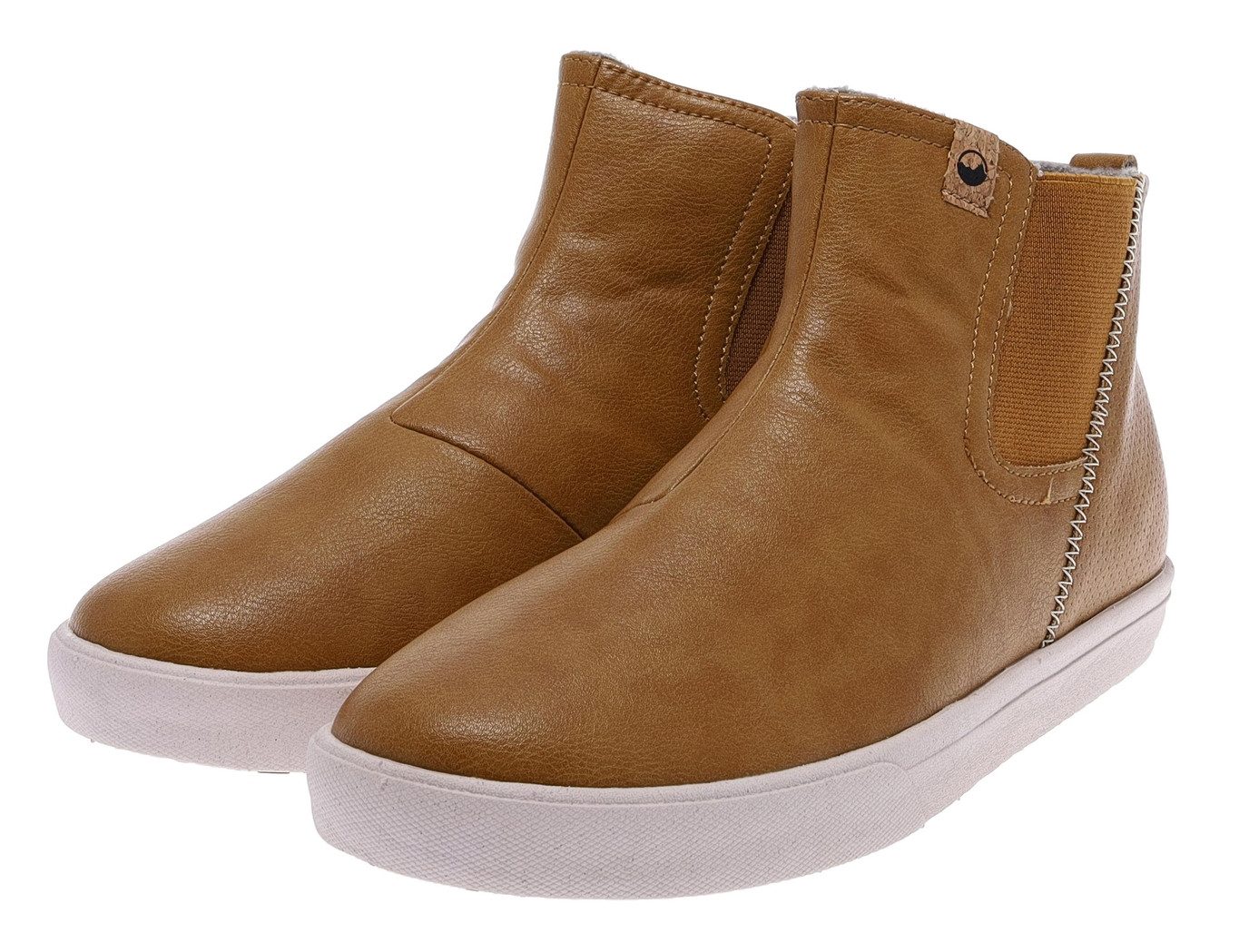 SAOLA YAMBA Camel Damen Hi-Top Sneaker Braun Sneaker VEGAN