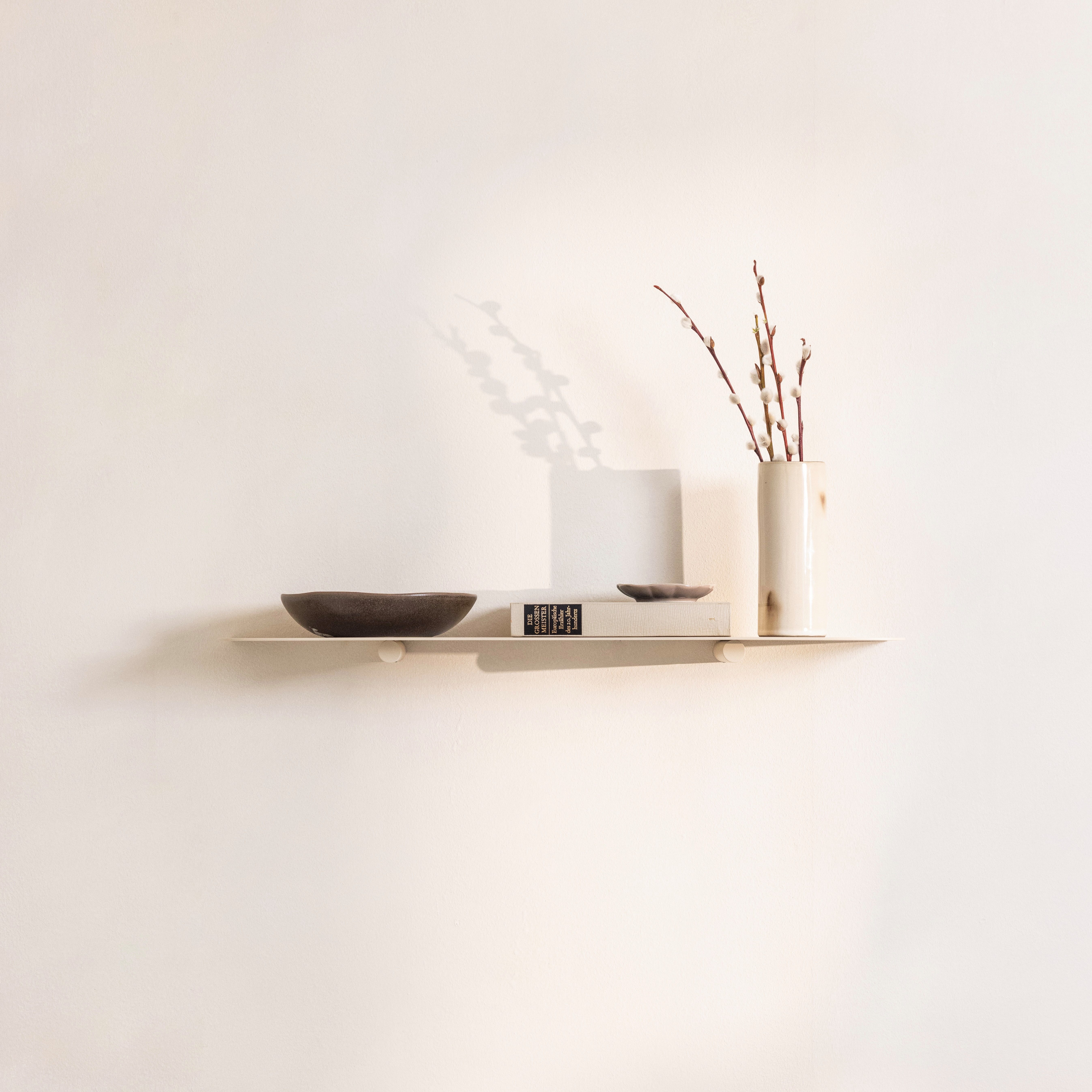 Metallbude Wandregal LENN L, schwebendes Design Regal aus Metall, minimalis günstig online kaufen