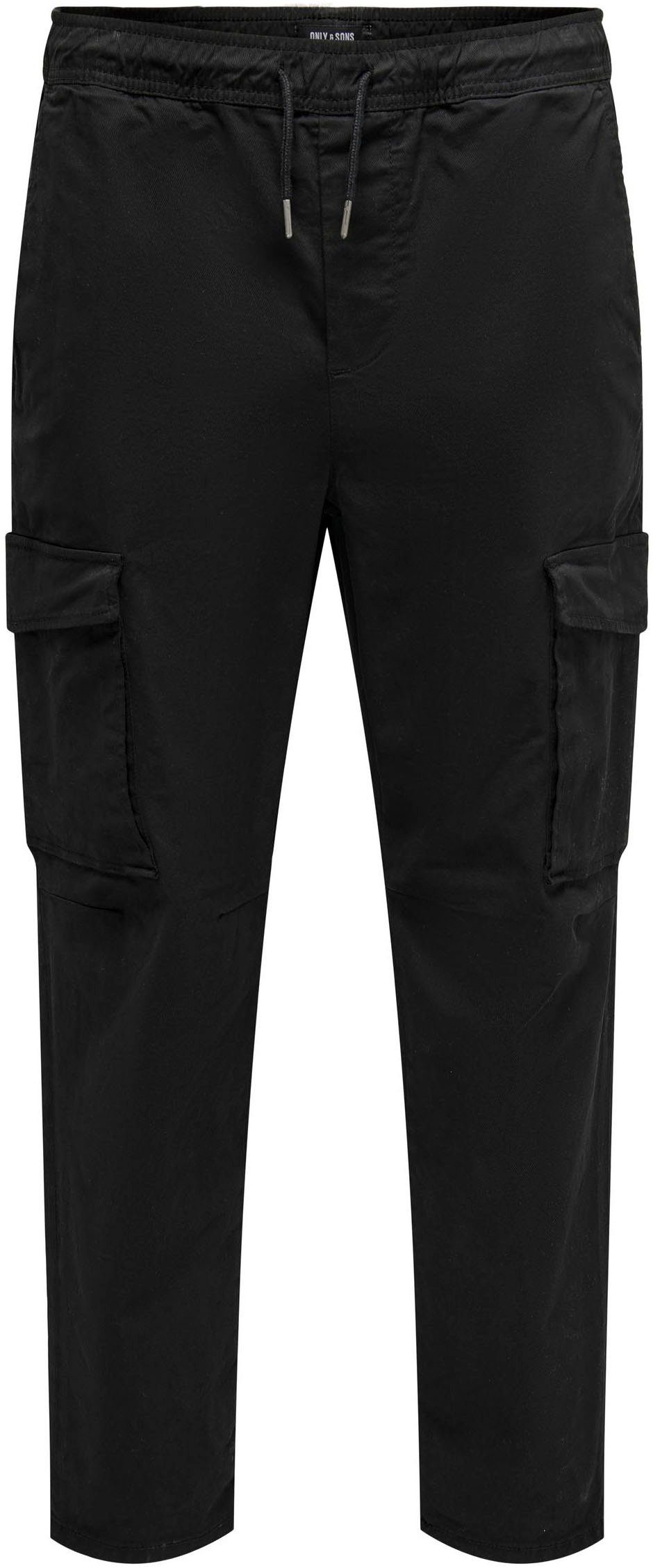 ONLY & SONS Cargohose ONSELL TAPERED CARGO schwarz 4485