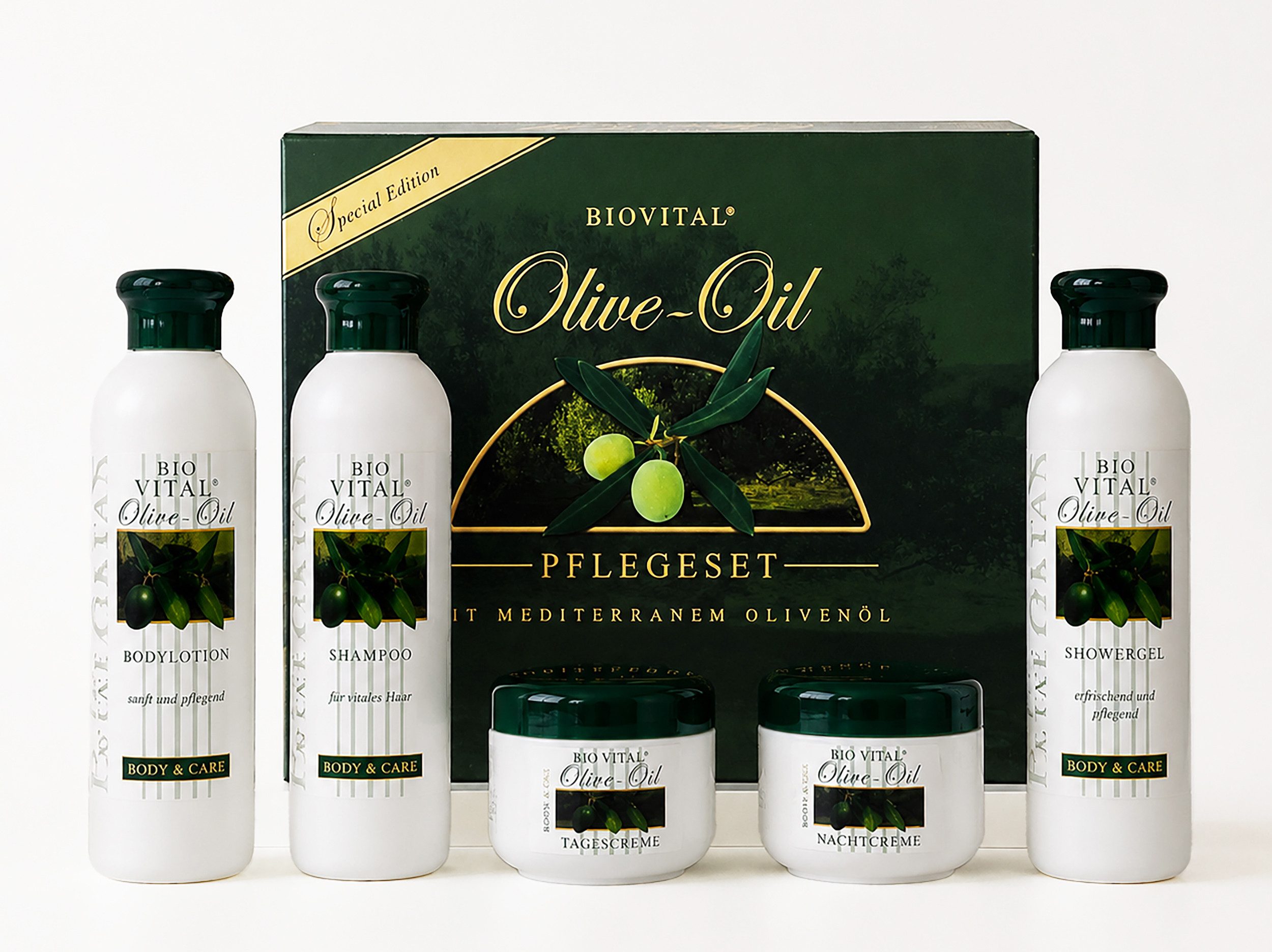Bio-Vital Hautpflege-Set OLIVEN-ÖL PFLEGESET