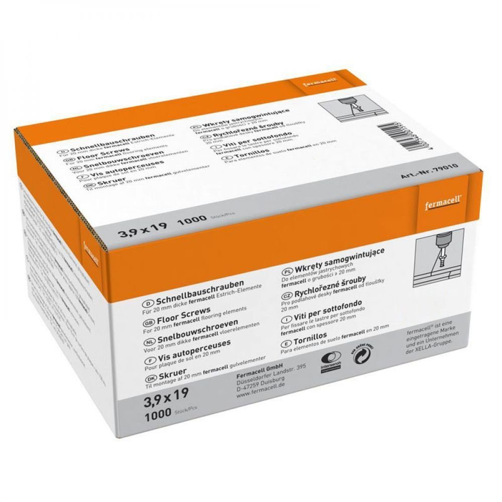 fermacell Schnellbauschraube Fermacell Schrauben 3.9 x 19 mm 1000 Stück
